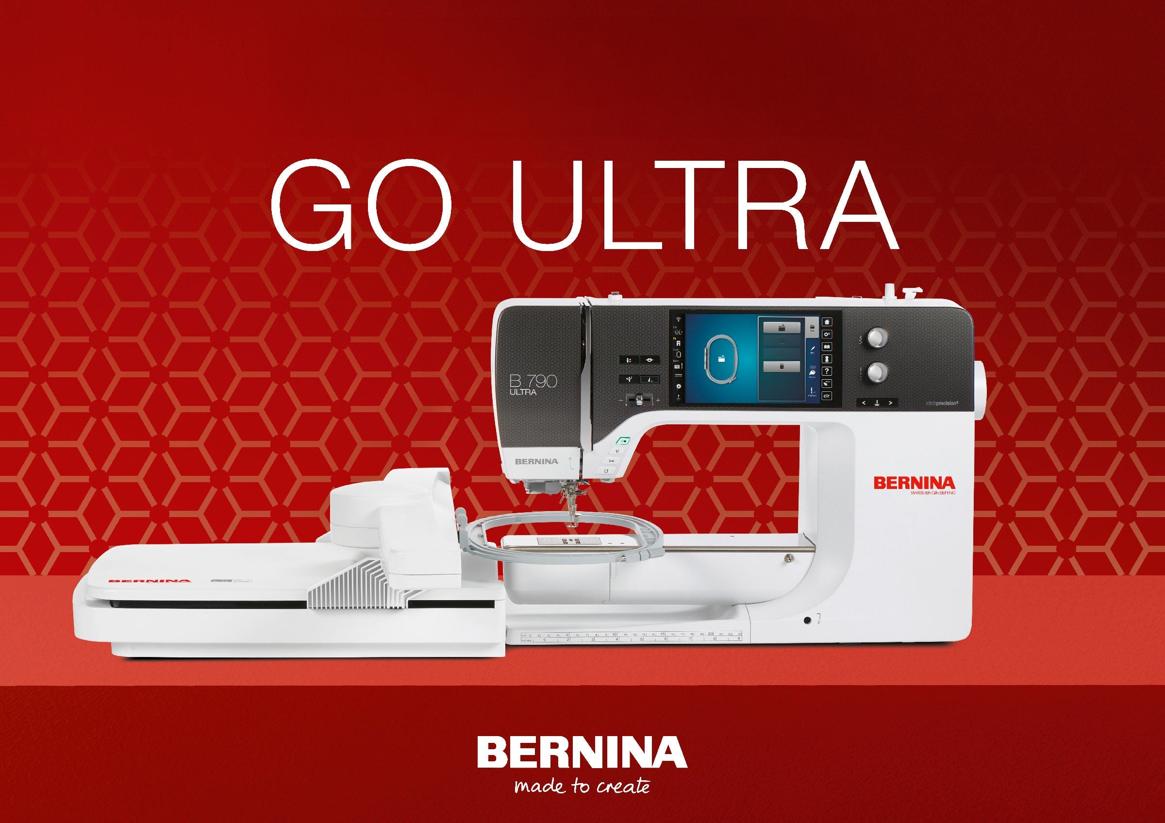 BERNINA B 790 ULTRA: Die B 790 wird zum intelligenten Quilt- und Stickstudio - Make ma!