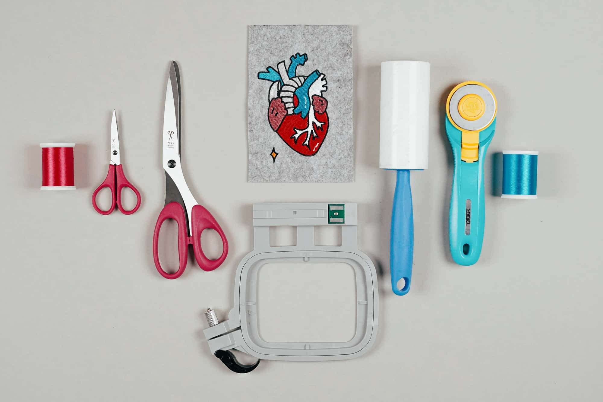 Ordnung beim Sticken