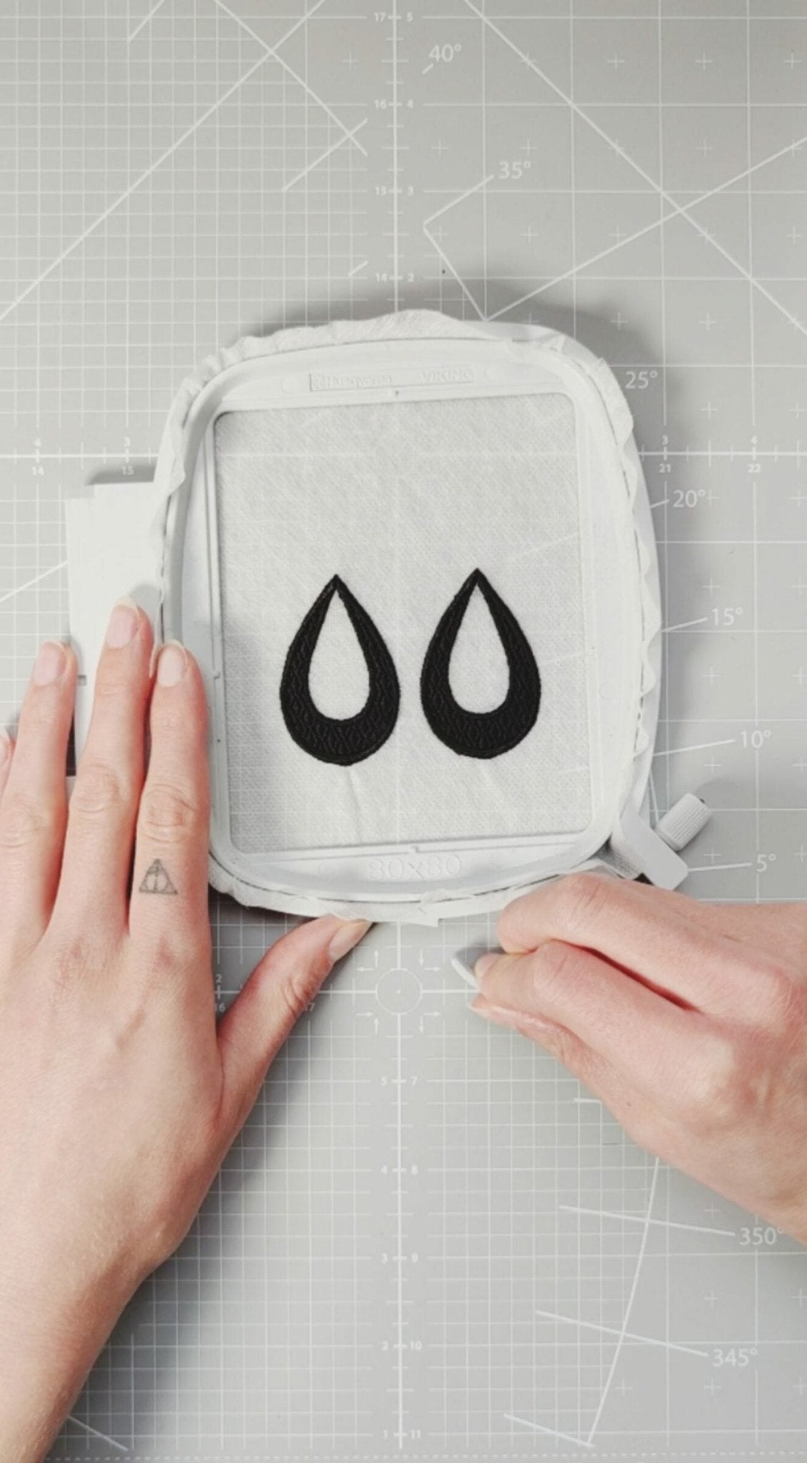 Stickdatei Lace Ohrringe - Make ma!