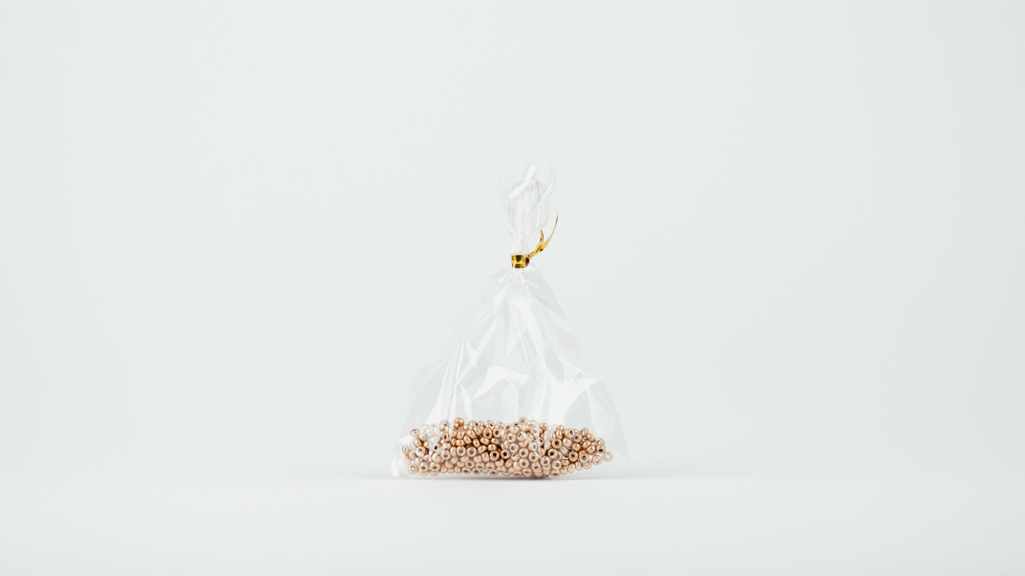 Perlen gold Roccaille