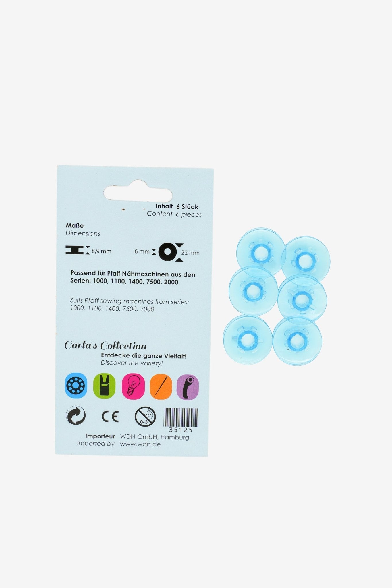 Carlas Collection Spulen für Pfaff - Make ma!