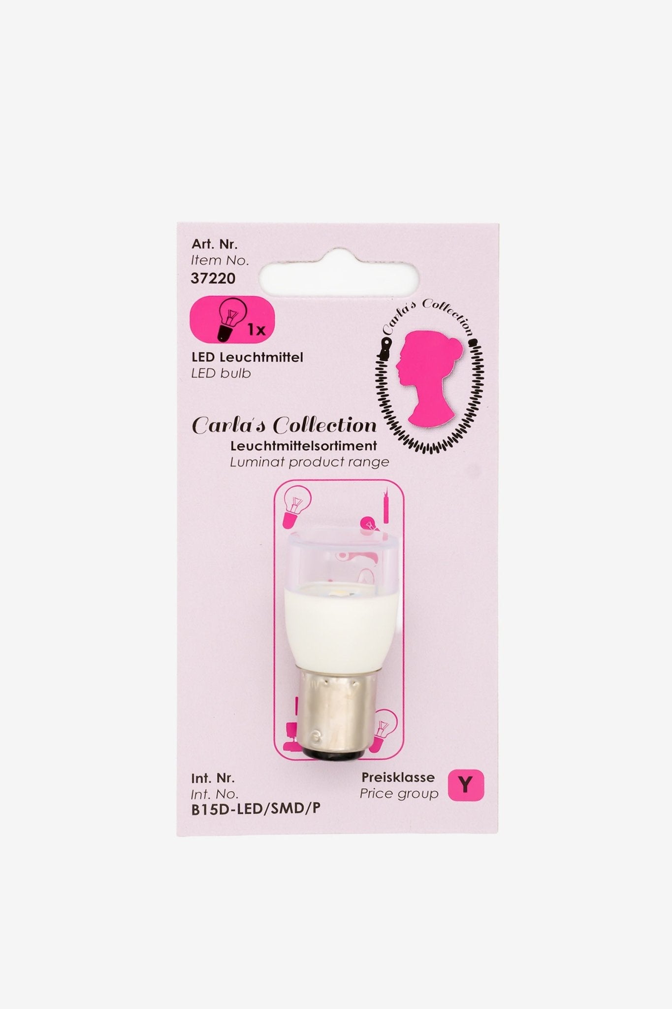 Carlas Collection Nähmaschinenlampe Steckfassung B15D - Make ma!