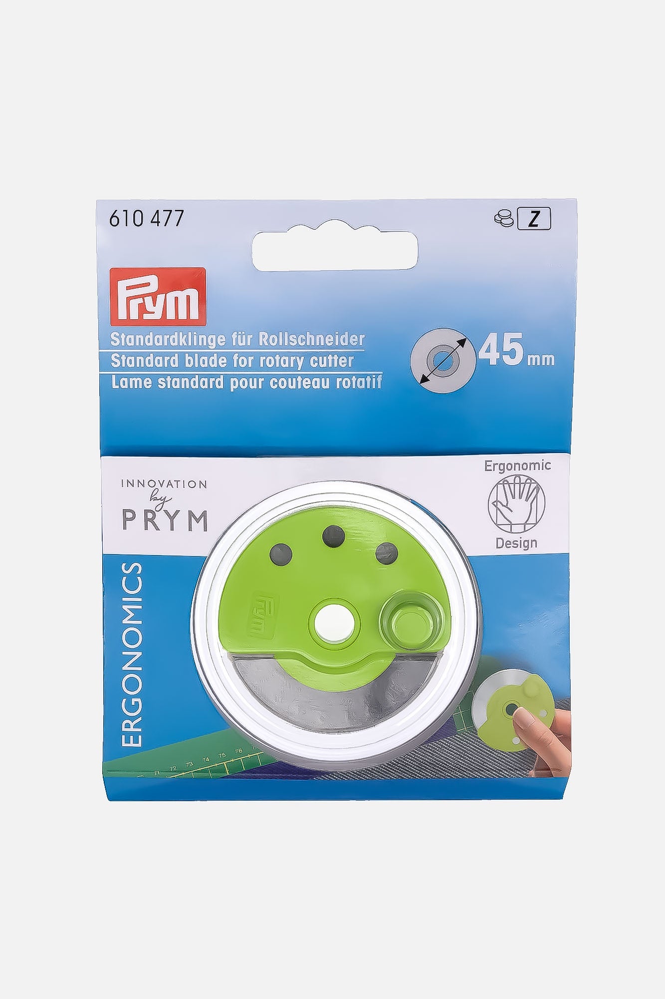 PRYM Ersatzklinge für Ergonomics Rollschneider (45mm) - Make ma!