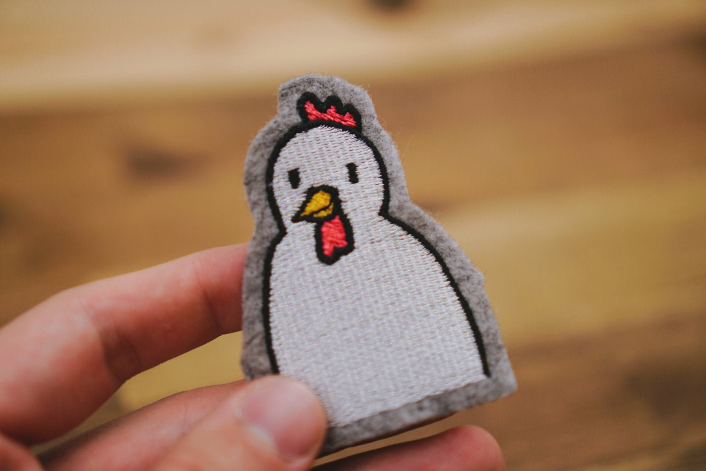 Stickdatei Huhn herunterladen
