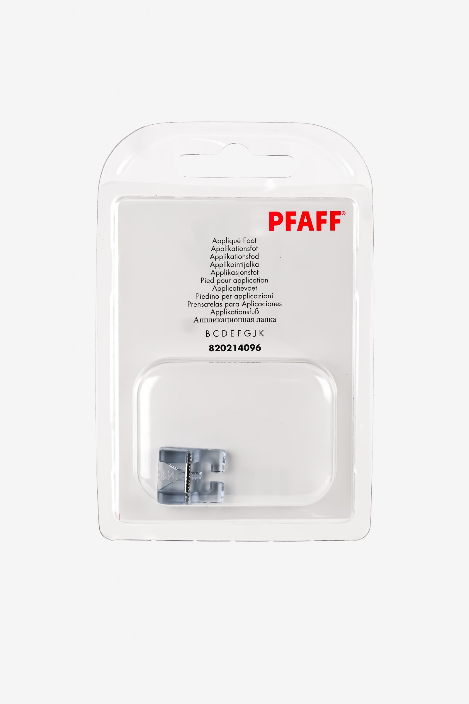 PFAFF Applikationsfuß (JKL)