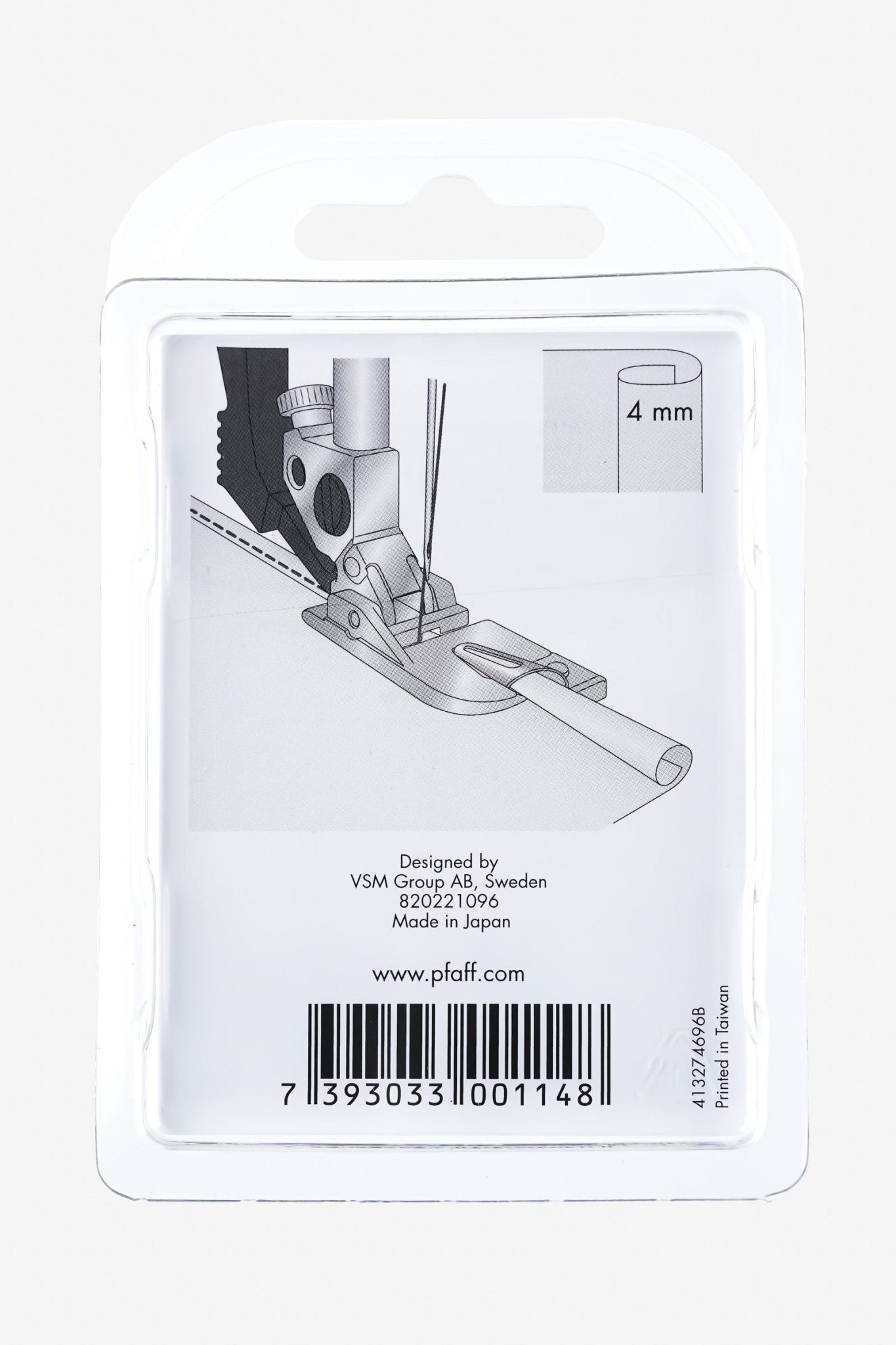 PFAFF Rollsäumer 2-4mm J K L - Make ma!