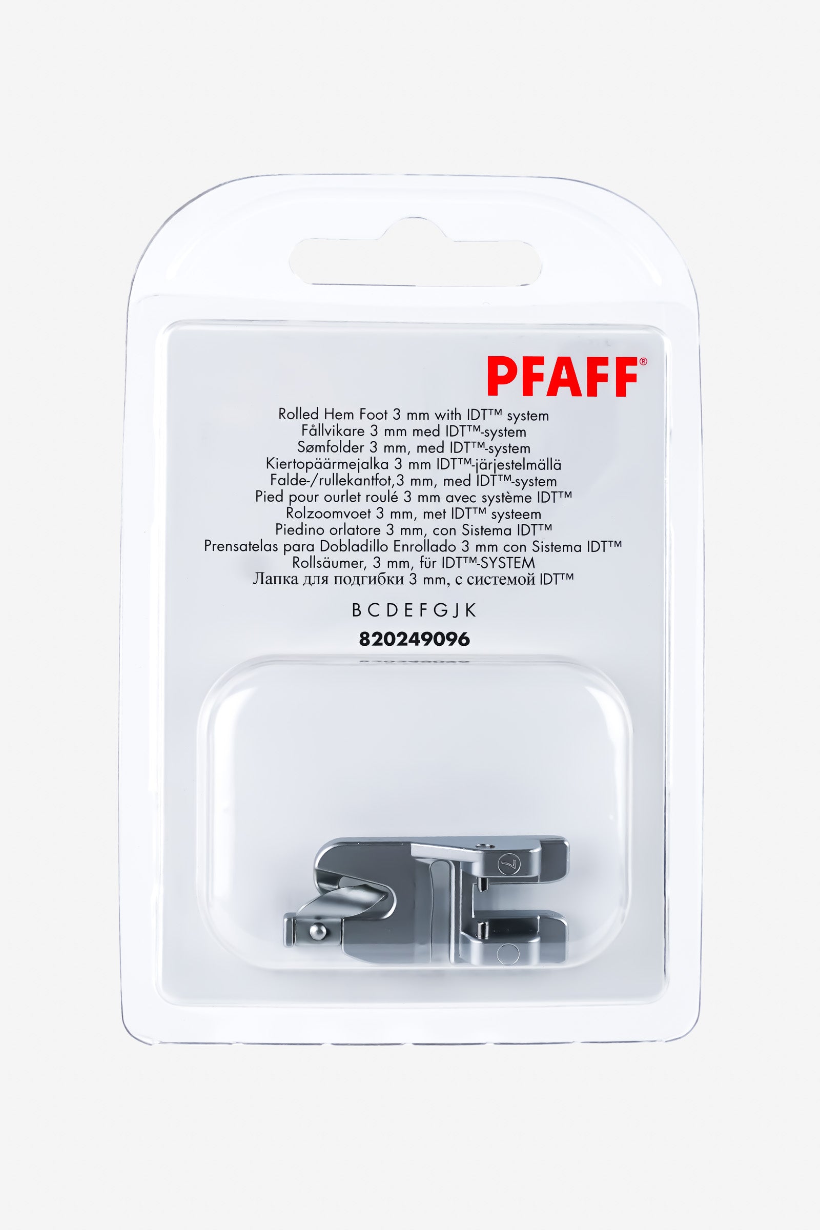 PFAFF Rollsäumer 3mm