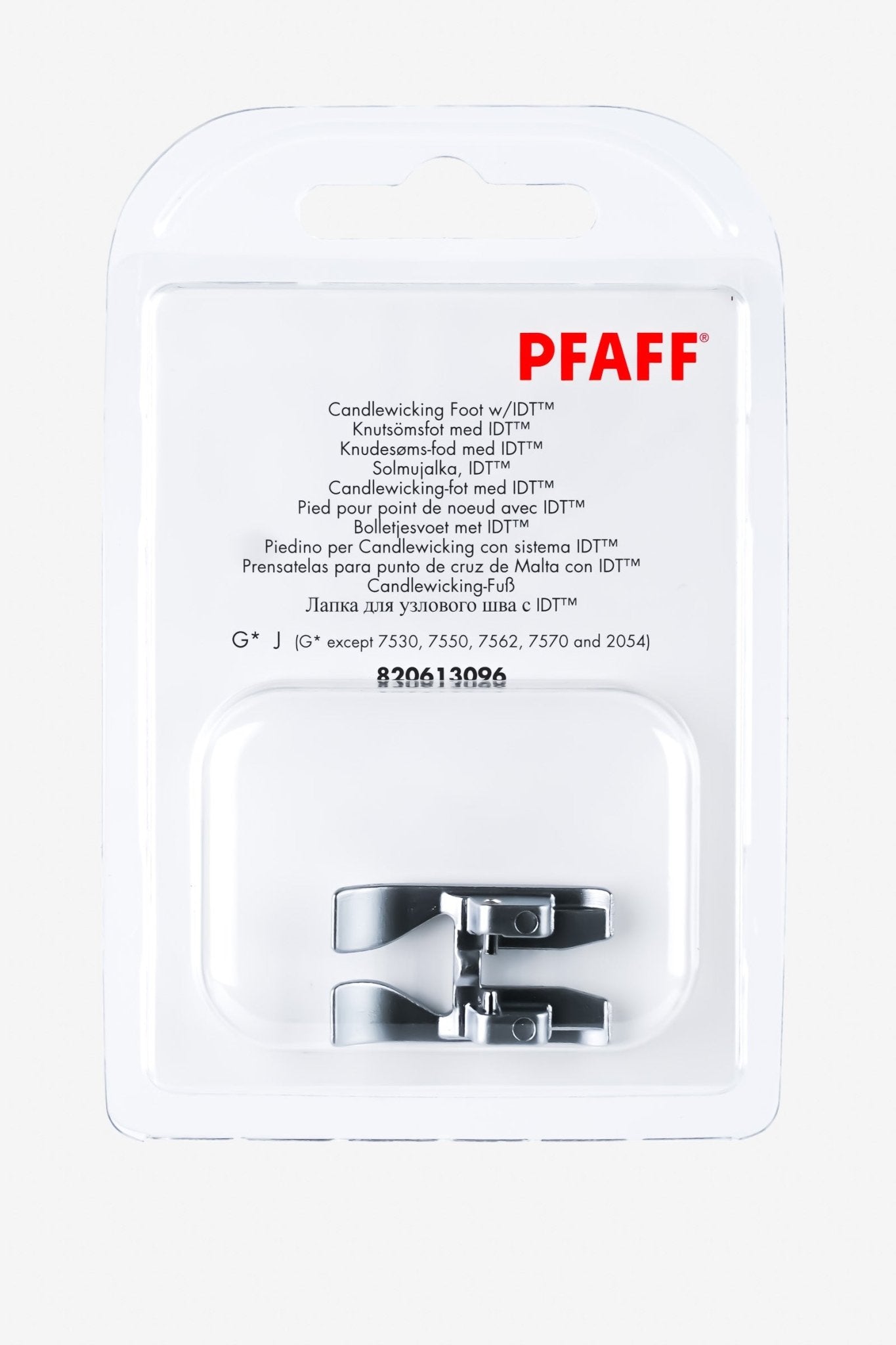 PFAFF Candlewicking-Fuß für IDT-System J K L - Make ma!