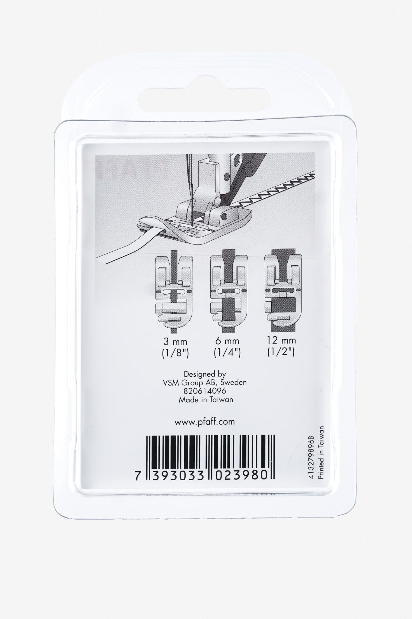 PFAFF Dekorativer Zierbandfuß für IDT-System J K L - Make ma!