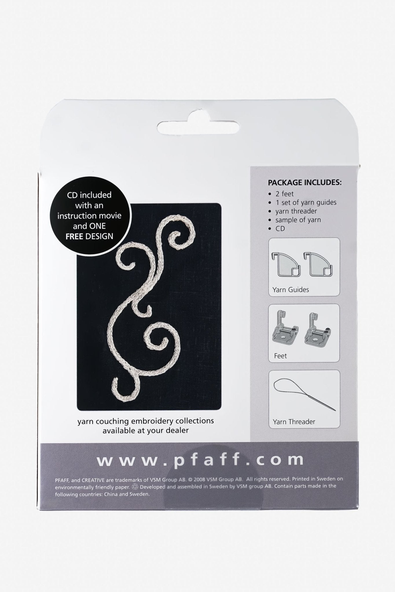 PFAFF Reliefstickfuß-Set J L - Make ma!