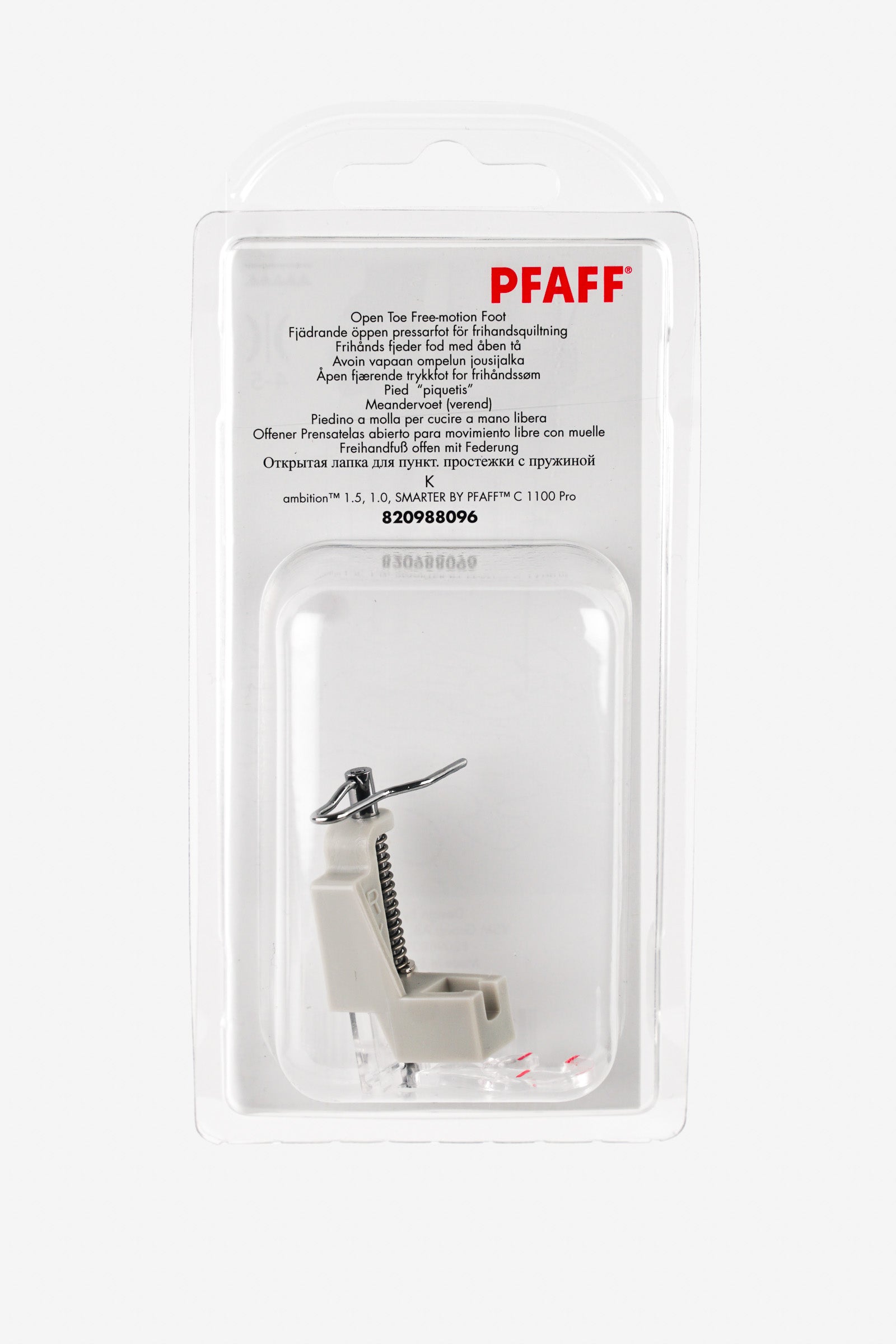 PFAFF offener Freihandnähfuß