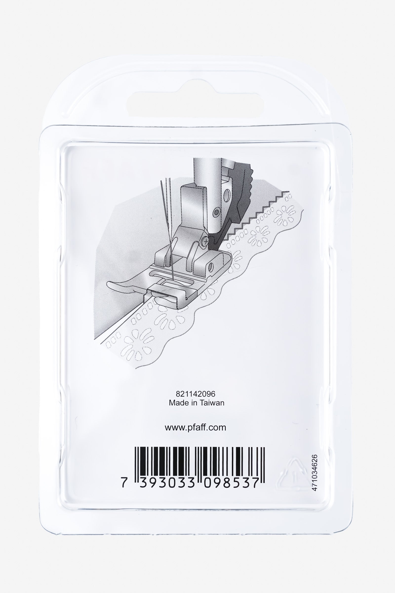 PFAFF Schmalkantenfuß für IDT-System