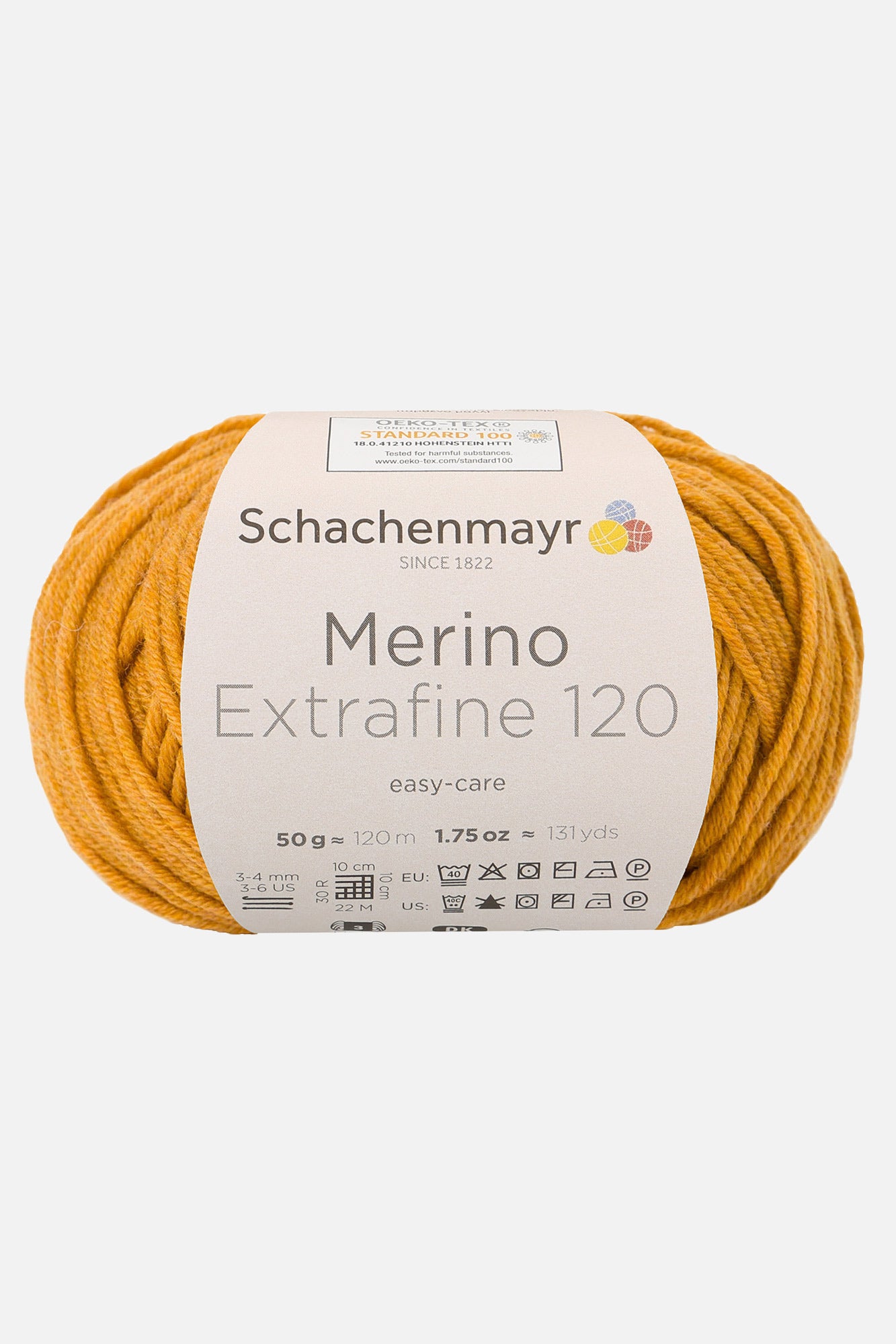 Handstrickgarn »Merino Extrafine 120« von Schachenmayr in Farbe orange (00126)