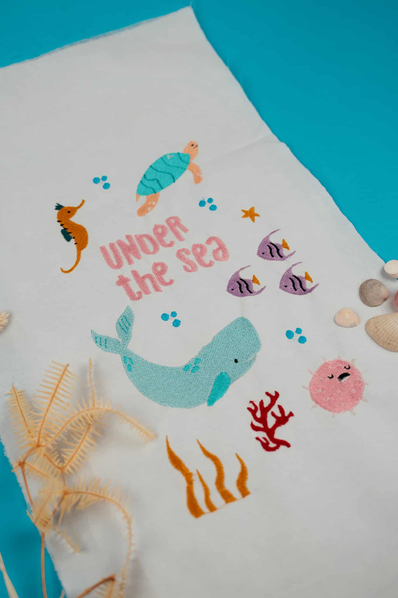 Aquarium Stickdateien Unterwasser