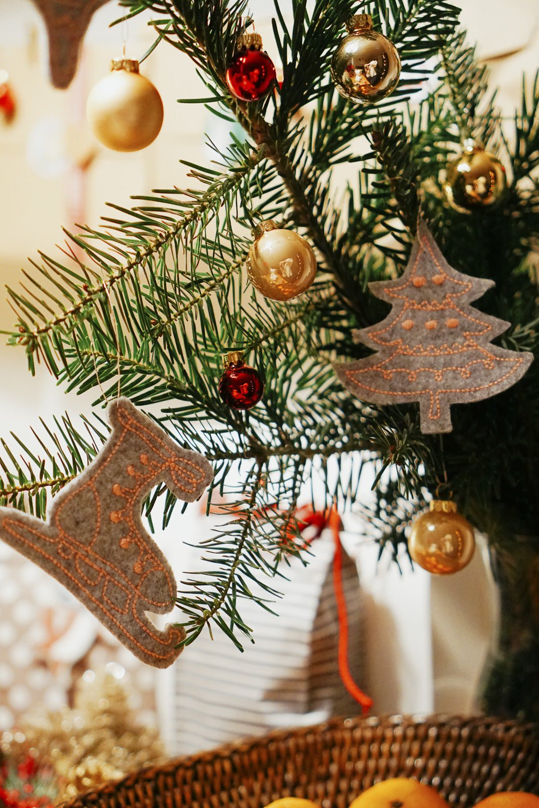 5 Stickdateien Weihnachtsanhänger (Filaine) - Make ma!