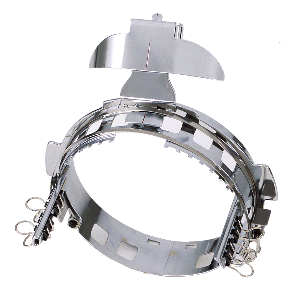 Der Kappenrahmen selber ohne Antribesmechanik und Montagevorrichtung.