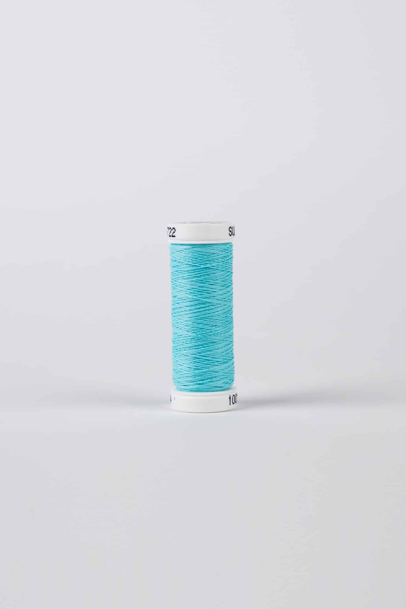 Fluoreszierendes Stickgarn (blau)