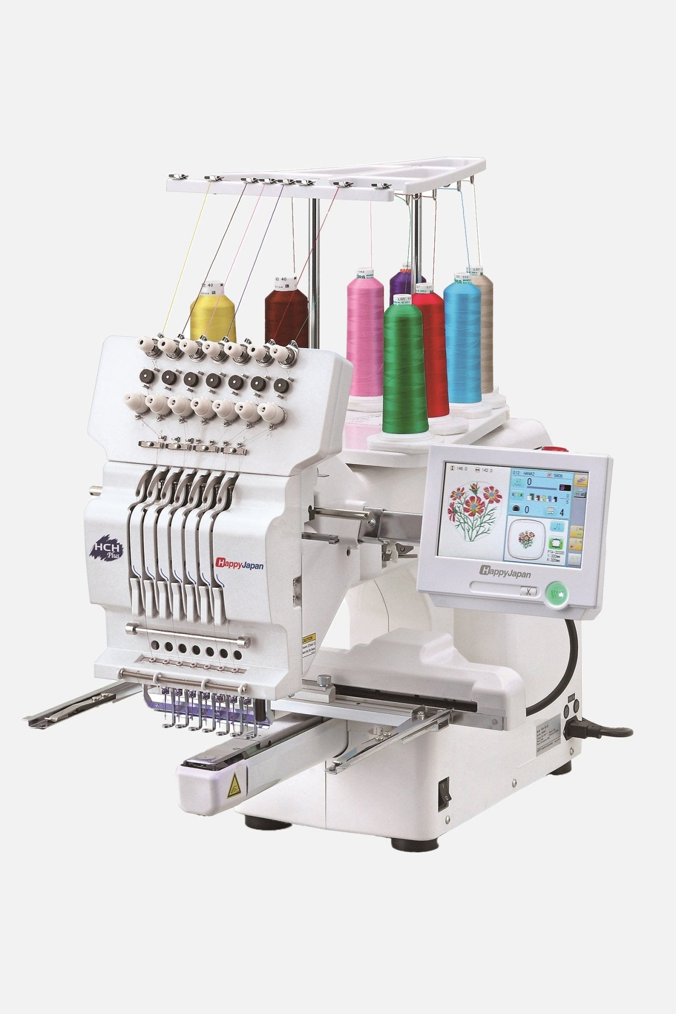 Happy HCH-701P - 7 Nadeln Stickmaschine - Make ma!