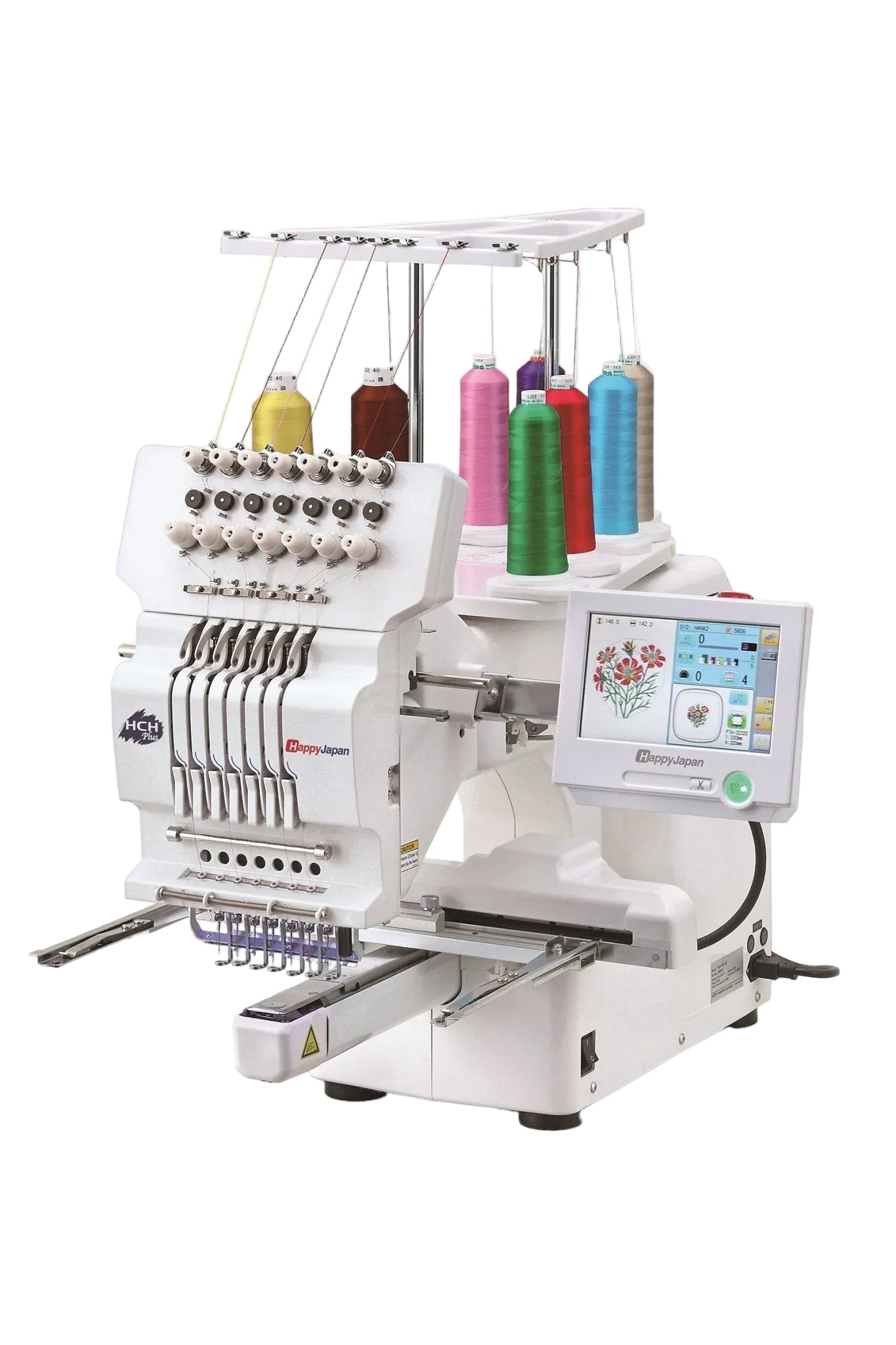 Happy HCH-701P - 7 Nadeln Stickmaschine - Make ma!