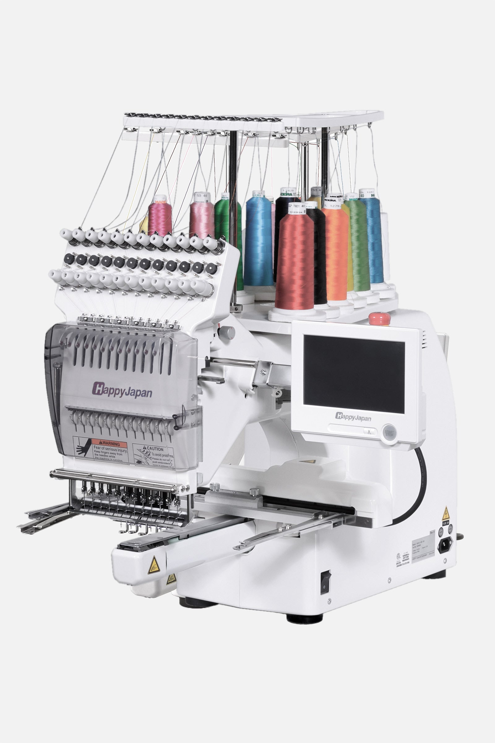 Happy 12 Needle Embroidery Machine HCS3-1201 – Make ma!