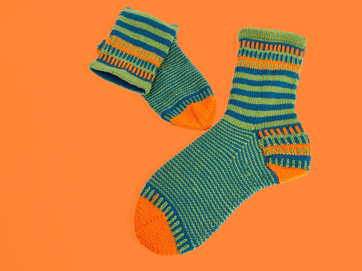 Strickanleitung Socken JANNE (PDF) - Make ma!