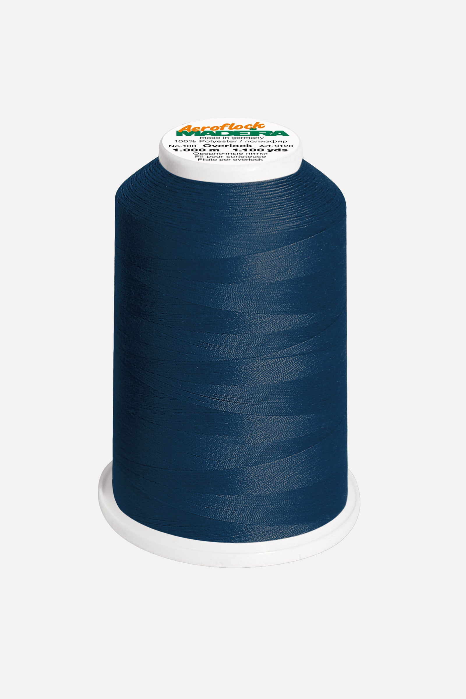 Madeira Aeroflock No. 100 – 1.000 m Bauschgarn für Overlockmaschinen