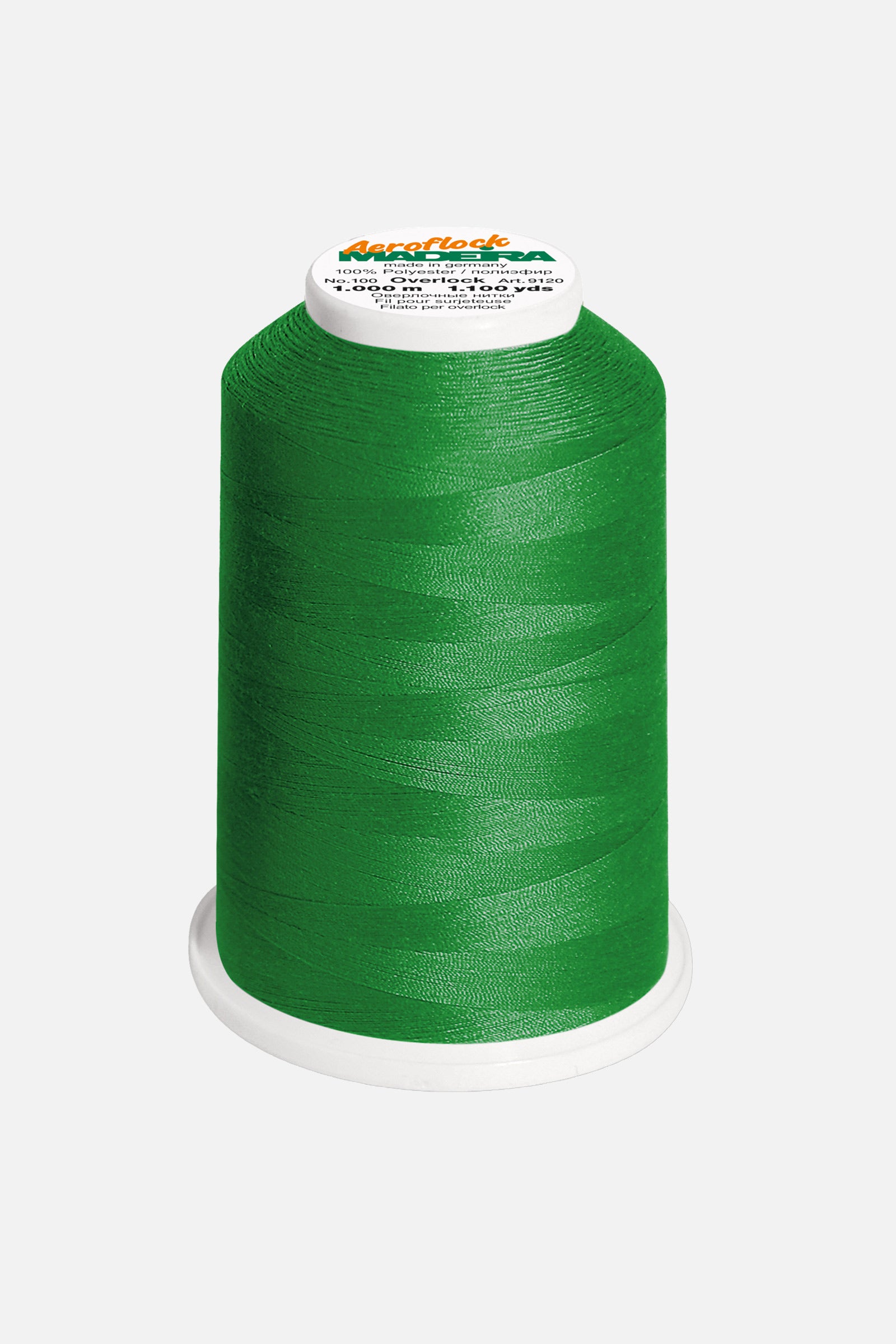 Madeira Aeroflock No. 100 – 1.000 m Bauschgarn für Overlockmaschinen
