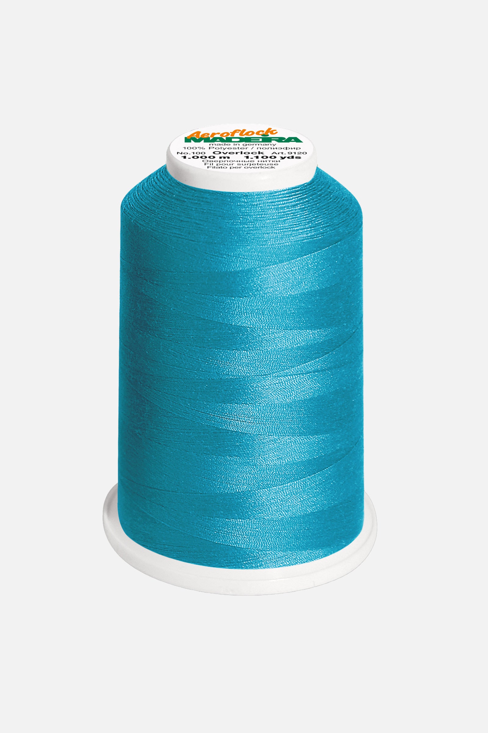 Madeira Aeroflock No. 100 – 1.000 m Bauschgarn für Overlockmaschinen