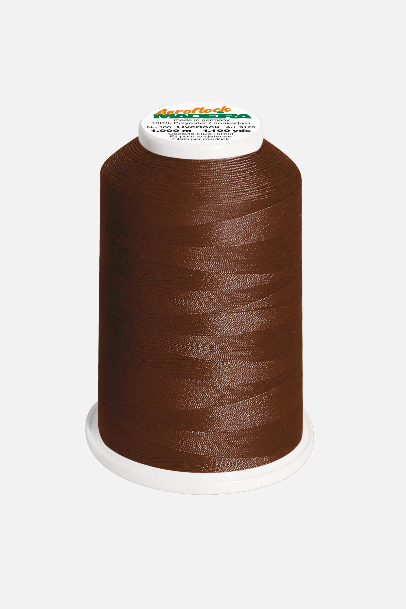 Madeira Aeroflock No. 100 – 1.000 m Bauschgarn für Overlockmaschinen