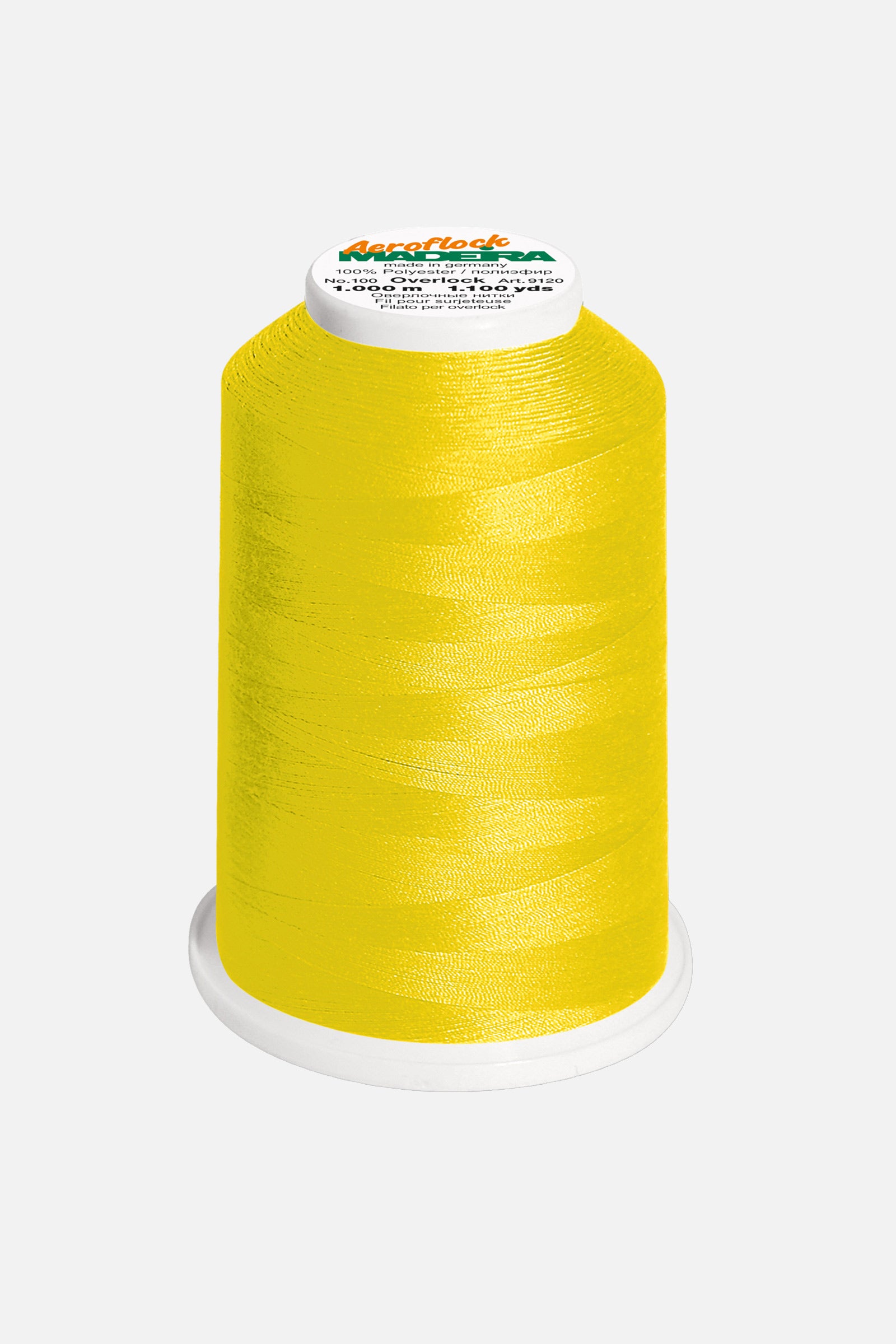 Madeira Aeroflock No. 100 – 1.000 m Bauschgarn für Overlockmaschinen