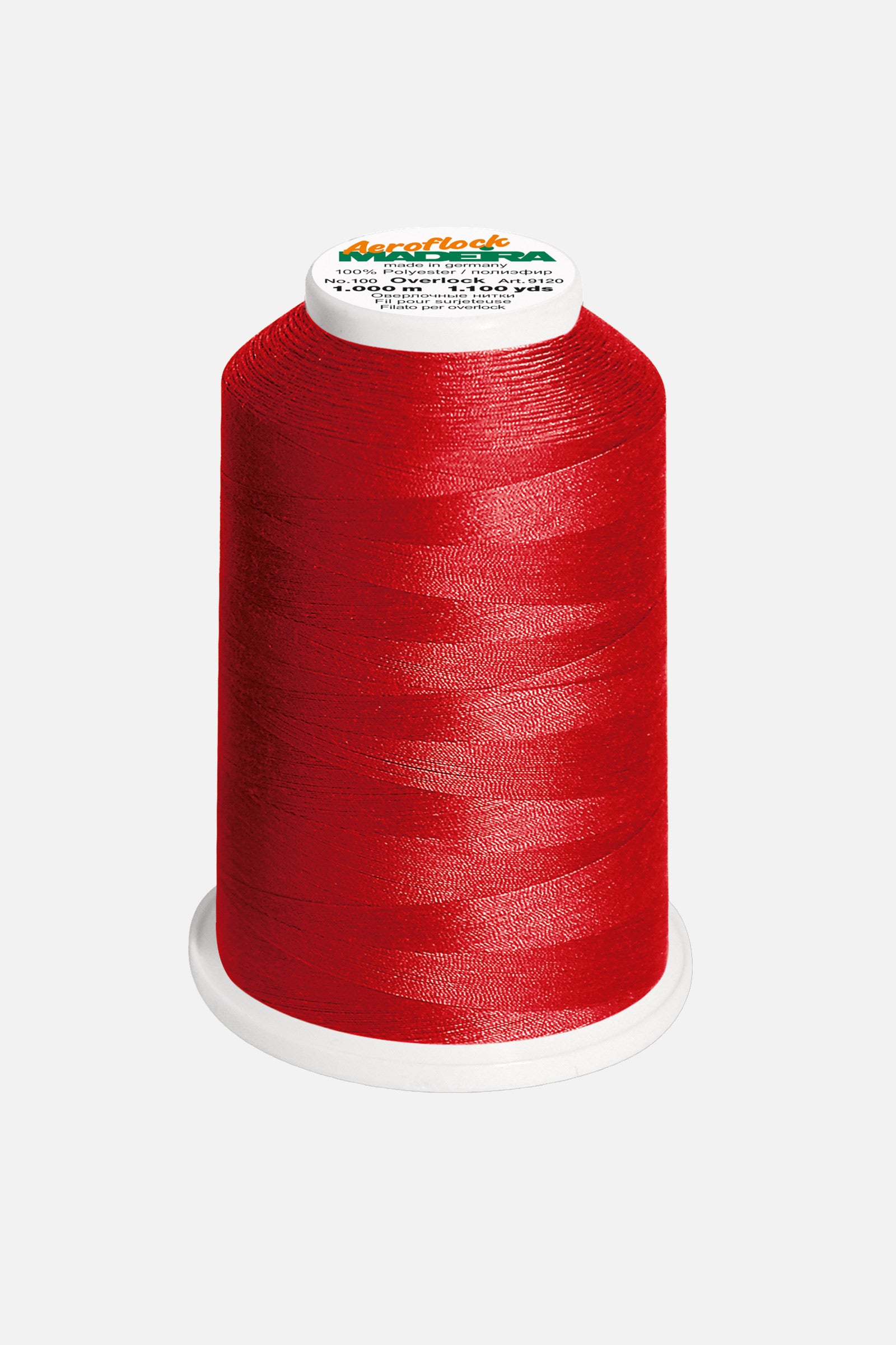 Madeira Aeroflock No. 100 – 1.000 m Bauschgarn für Overlockmaschinen