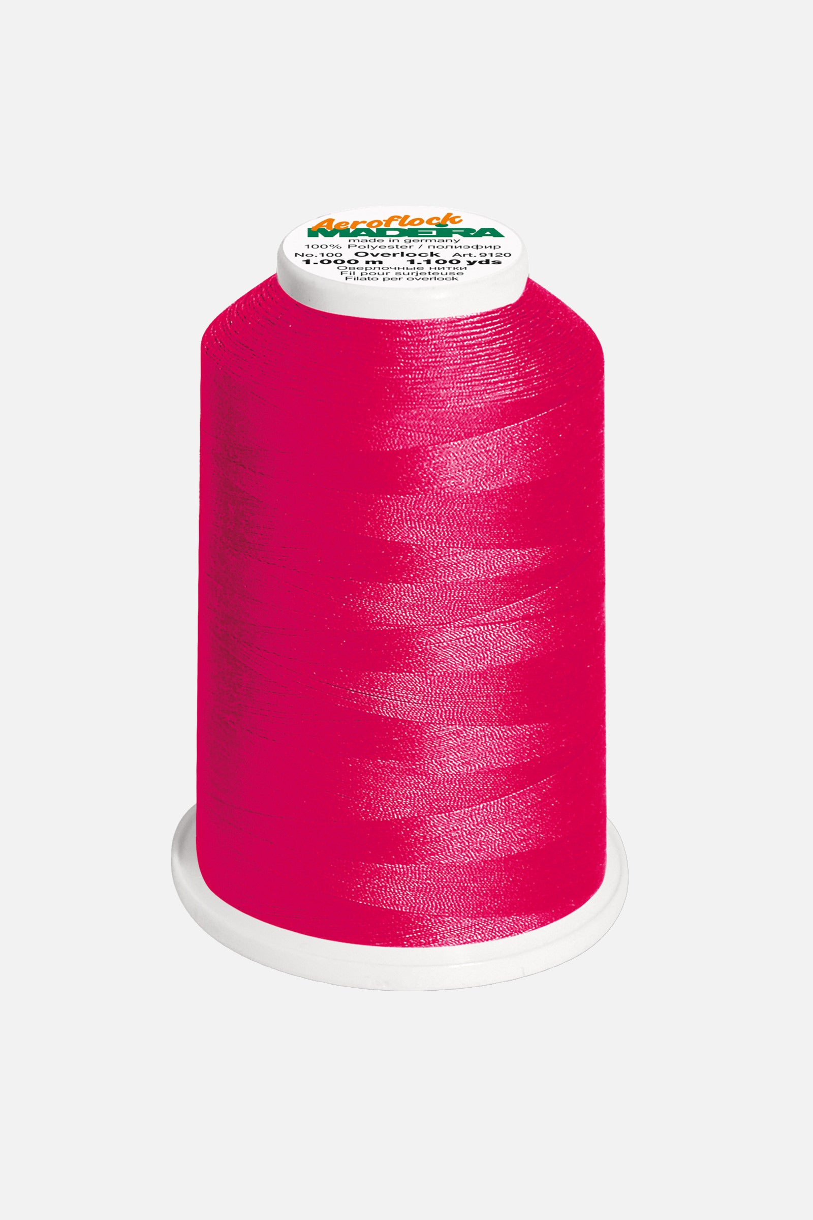 Madeira Aeroflock No. 100 – 1.000 m Bauschgarn für Overlockmaschinen