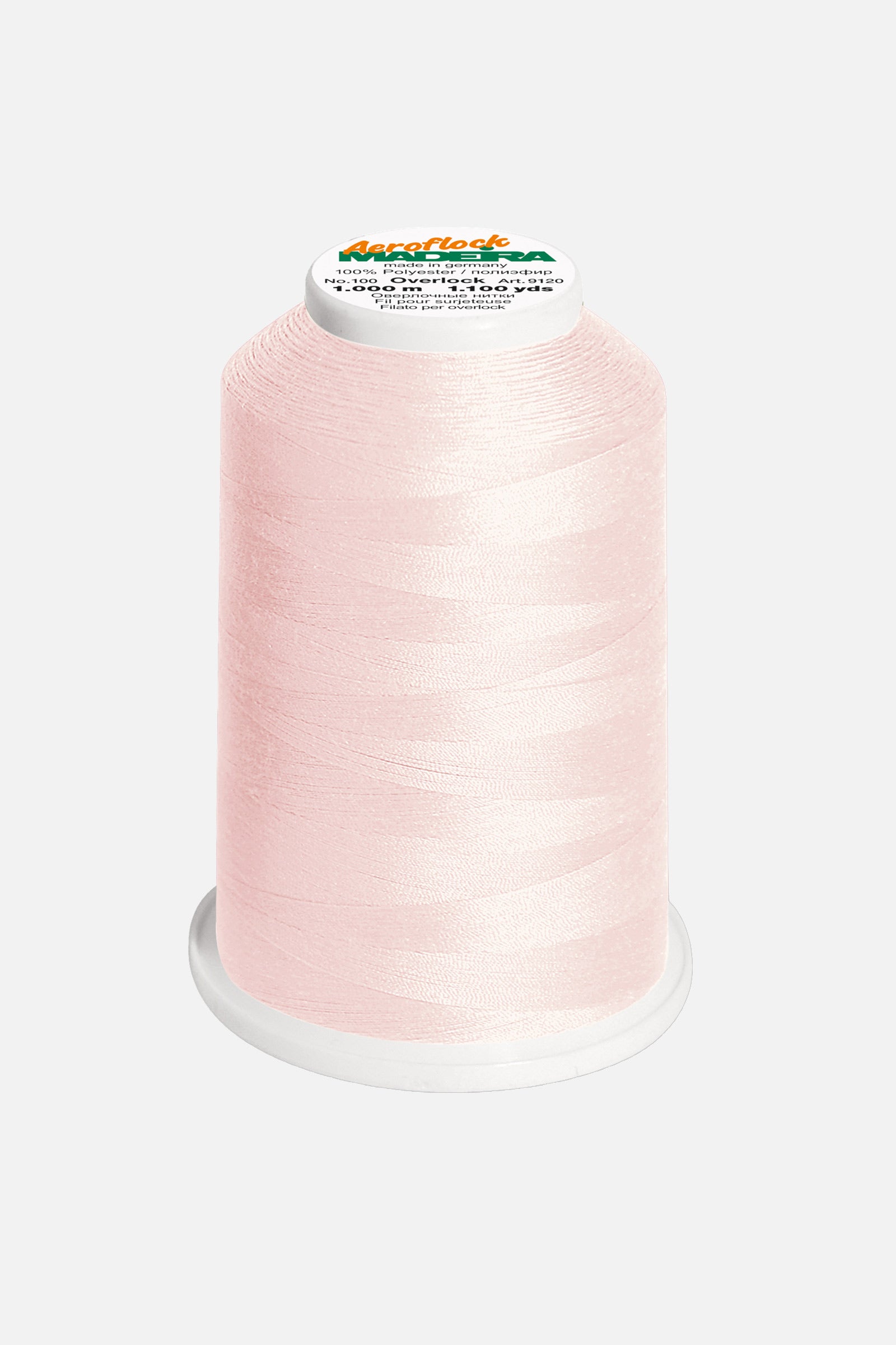Madeira Aeroflock No. 100 – 1.000 m Bauschgarn für Overlockmaschinen