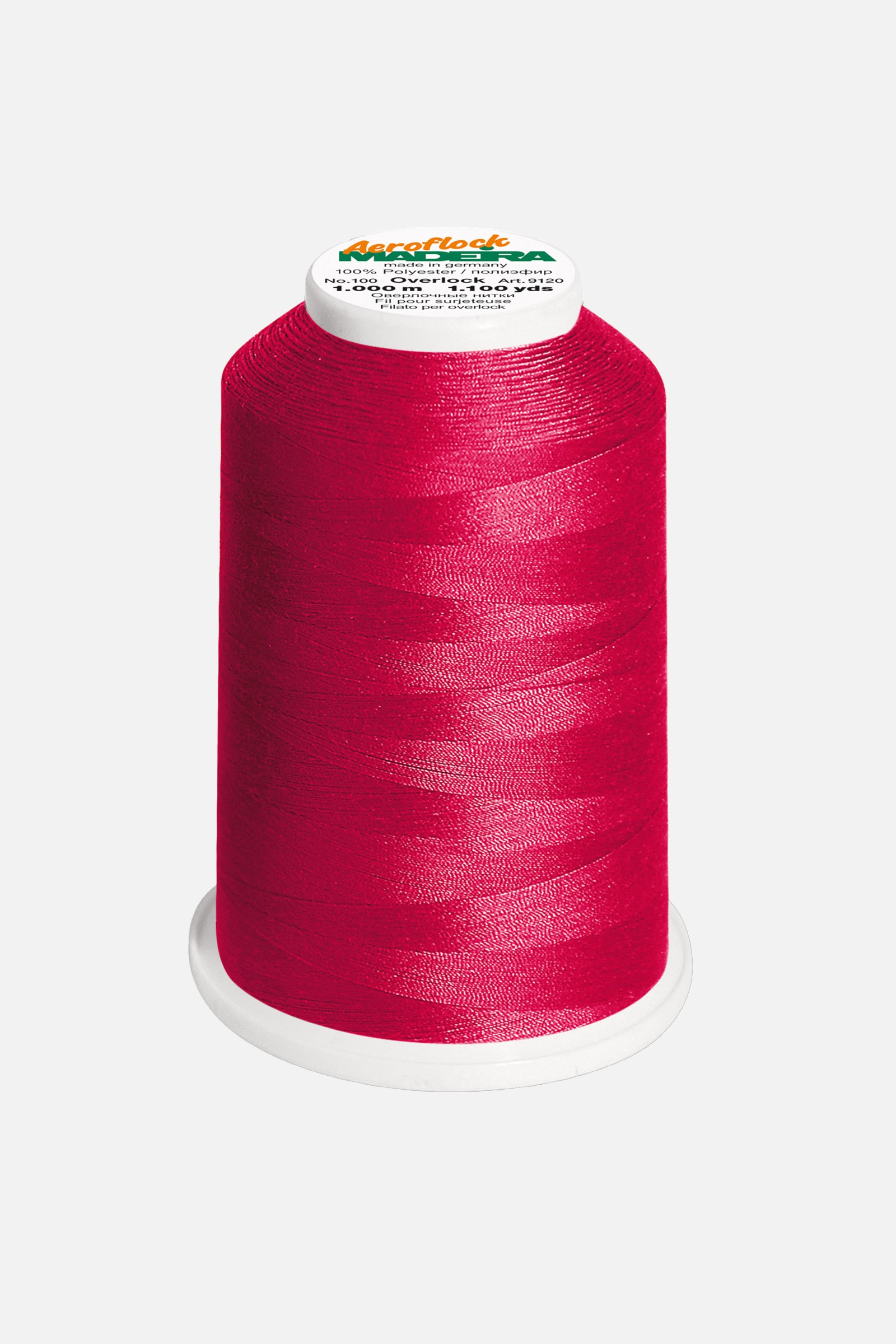 Madeira Aeroflock No. 100 – 1.000 m Bauschgarn für Overlockmaschinen