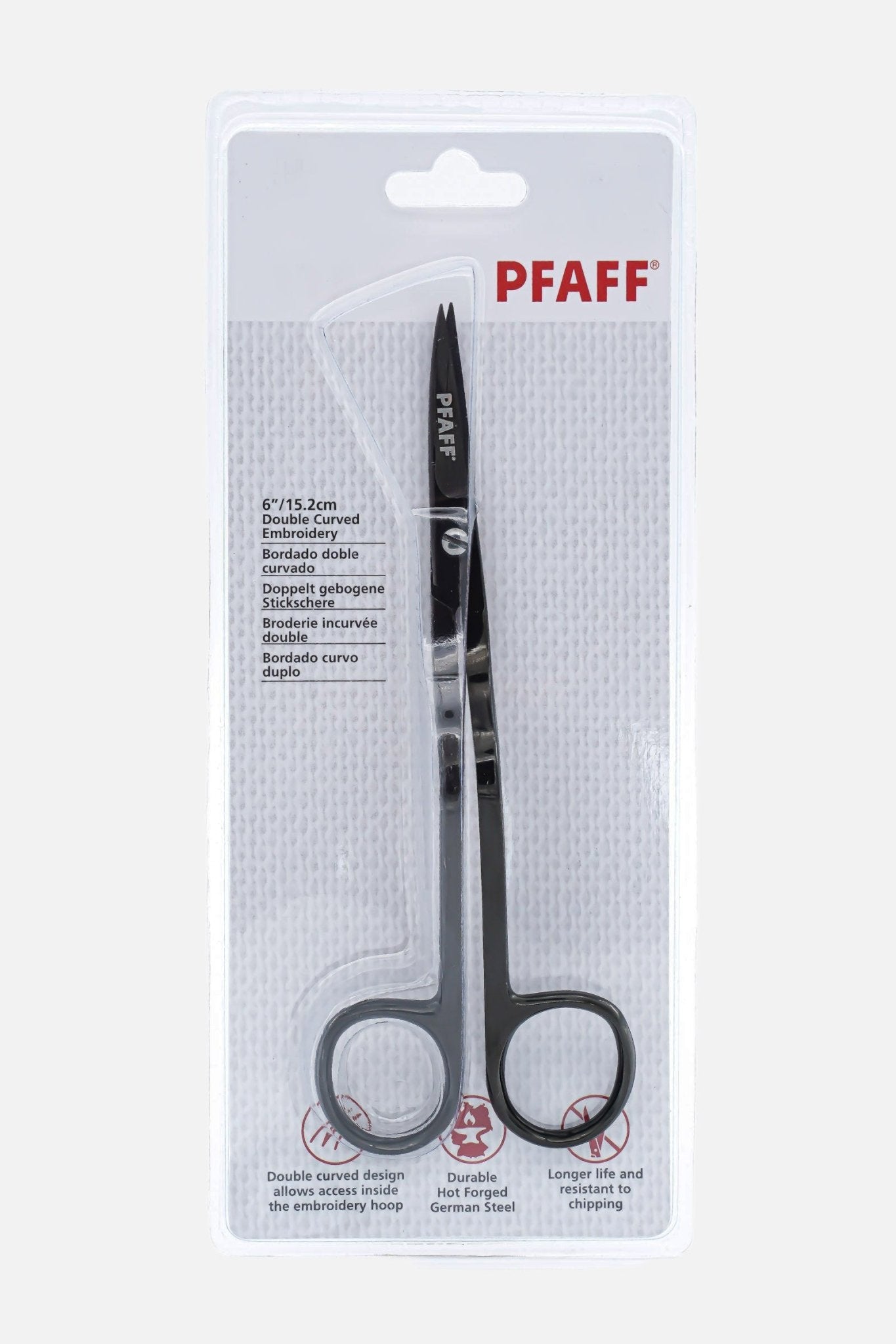 PFAFF zweifach gebogene Stickschere - Make ma!