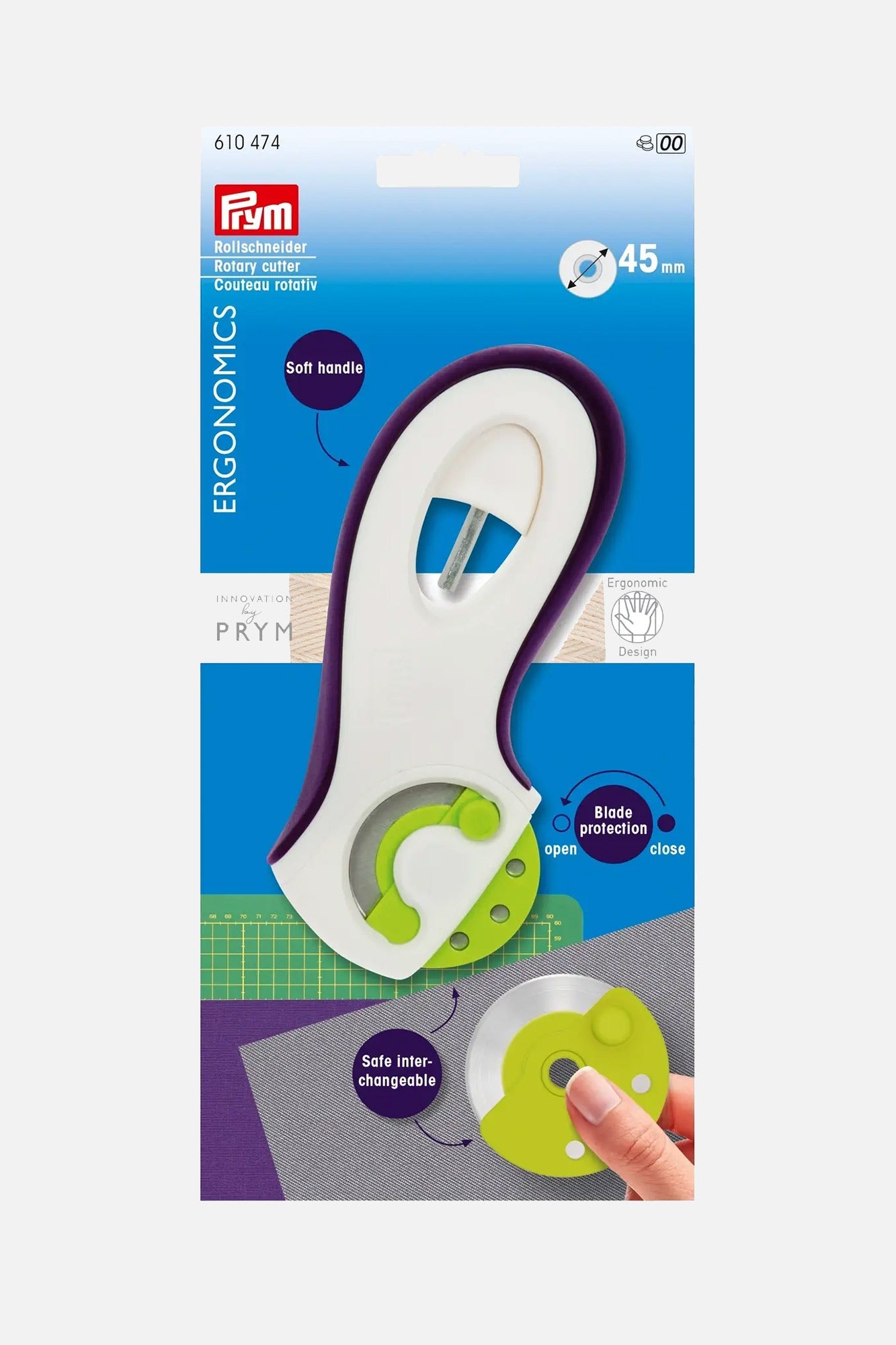 PRYM Rollschneider Ergonomics (45mm) - Make ma!