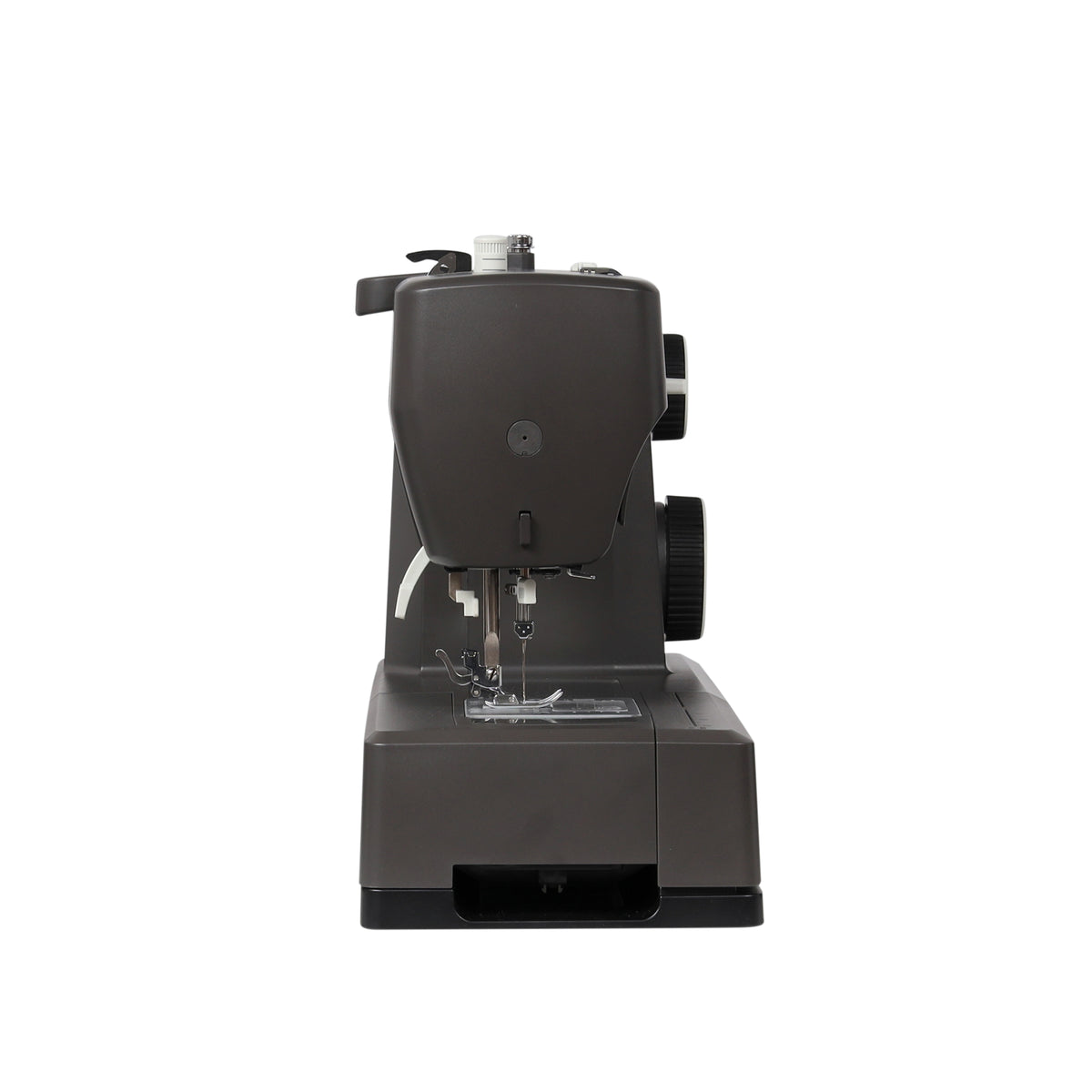 SINGER® Heavy Duty™ 4552 Nähmaschine in rückwärtiger Ansicht.
