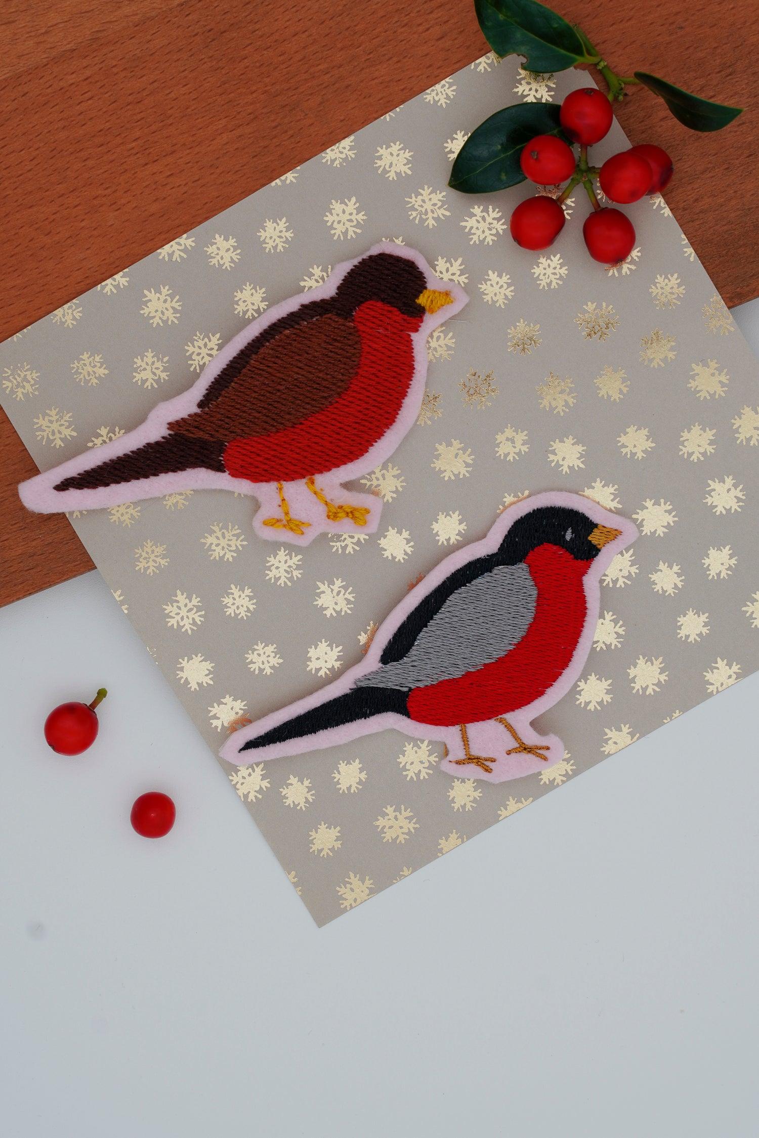 Stickdatei Filaine Rotkehlchen