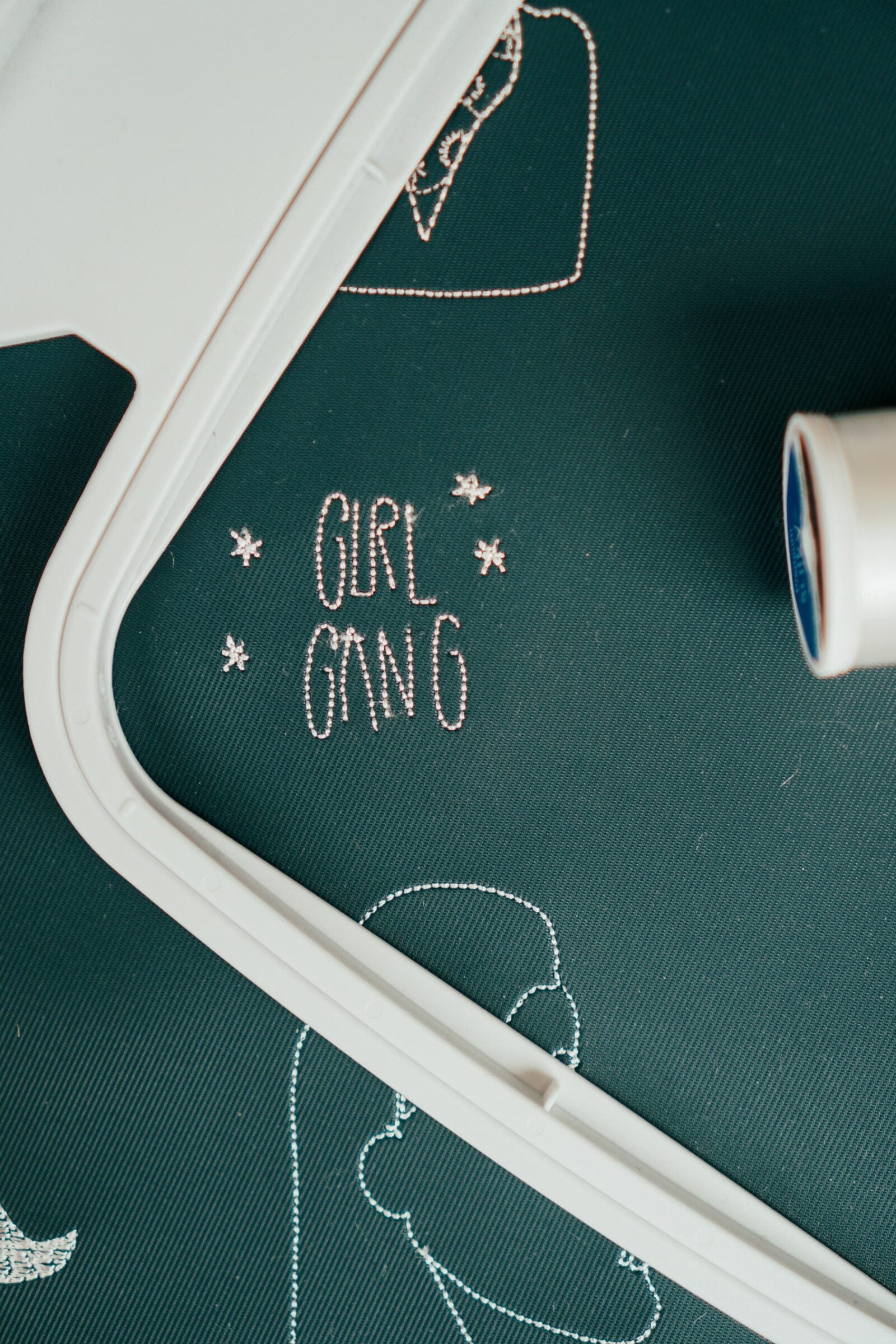 Stickdatei Slogan Girl Gang