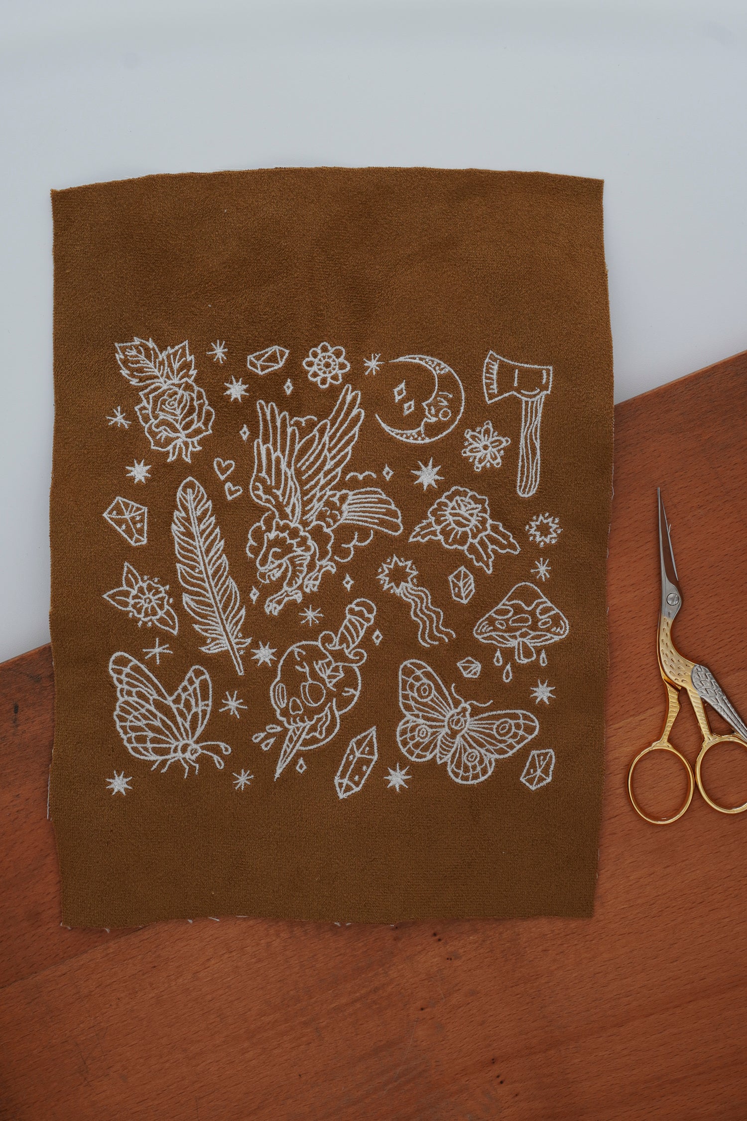 Erwachsene Stickdatei für Männer