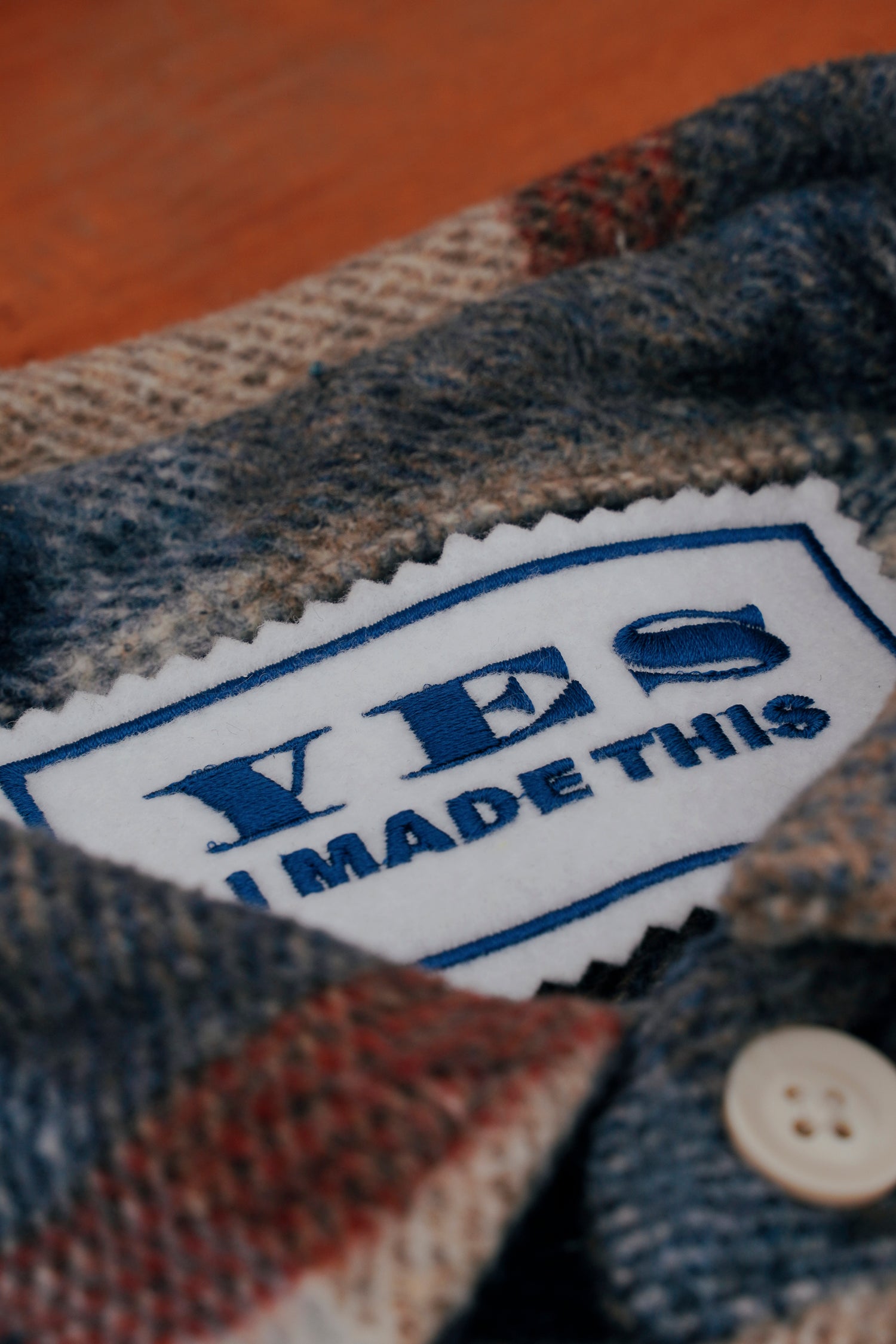 Handarbeit Stickdatei Label selbst genäht