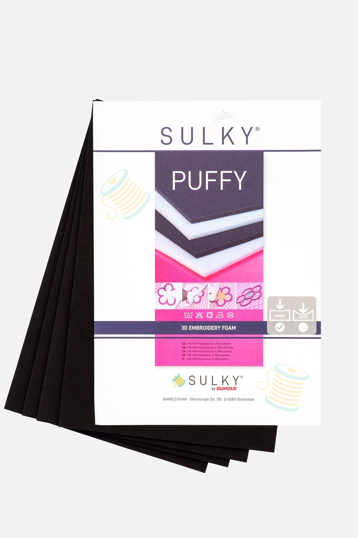SULKY Puffy 4 Bögen 20x30cm 3mm - Make ma!