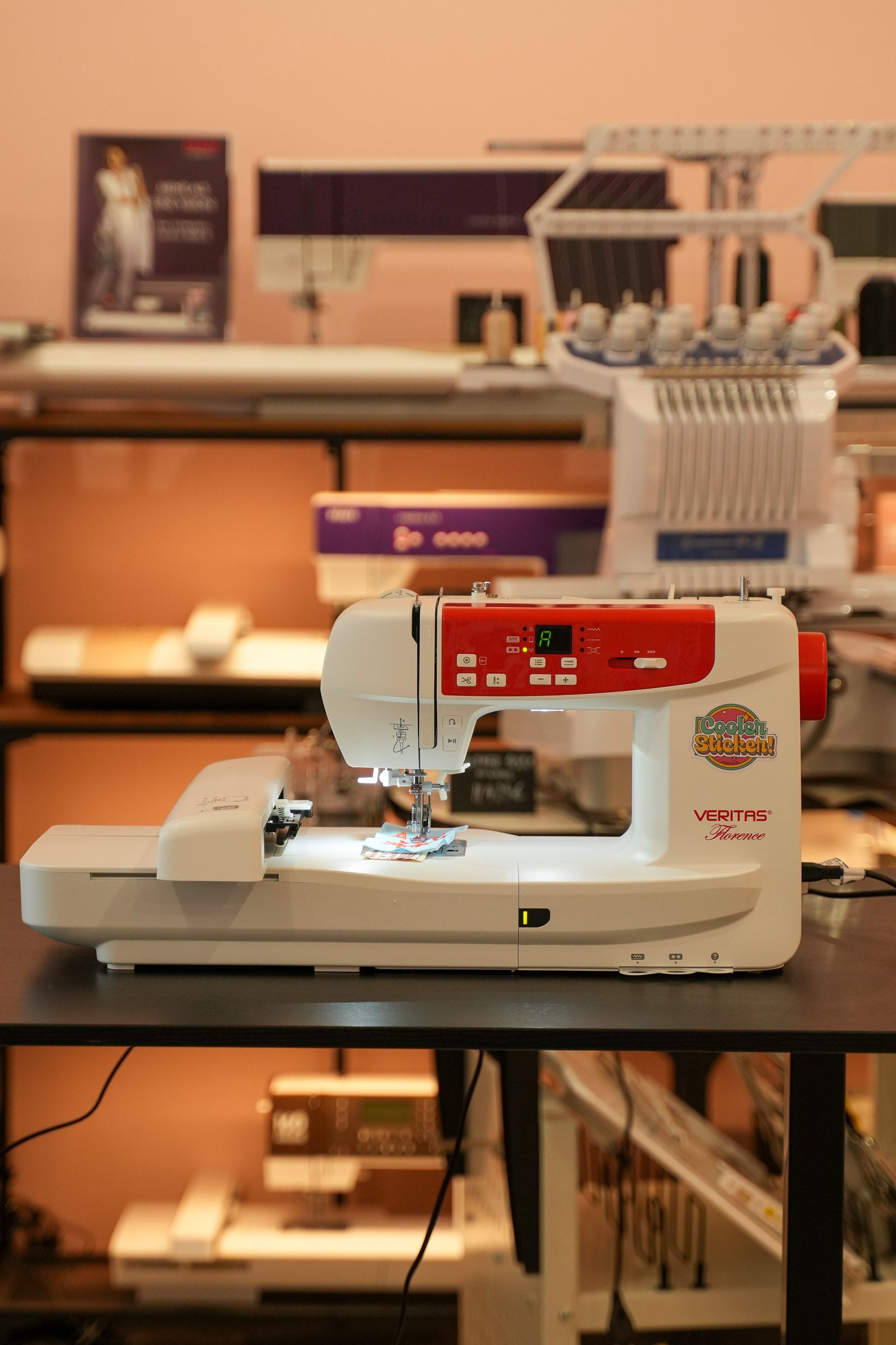 Used sewing and embroidery machines