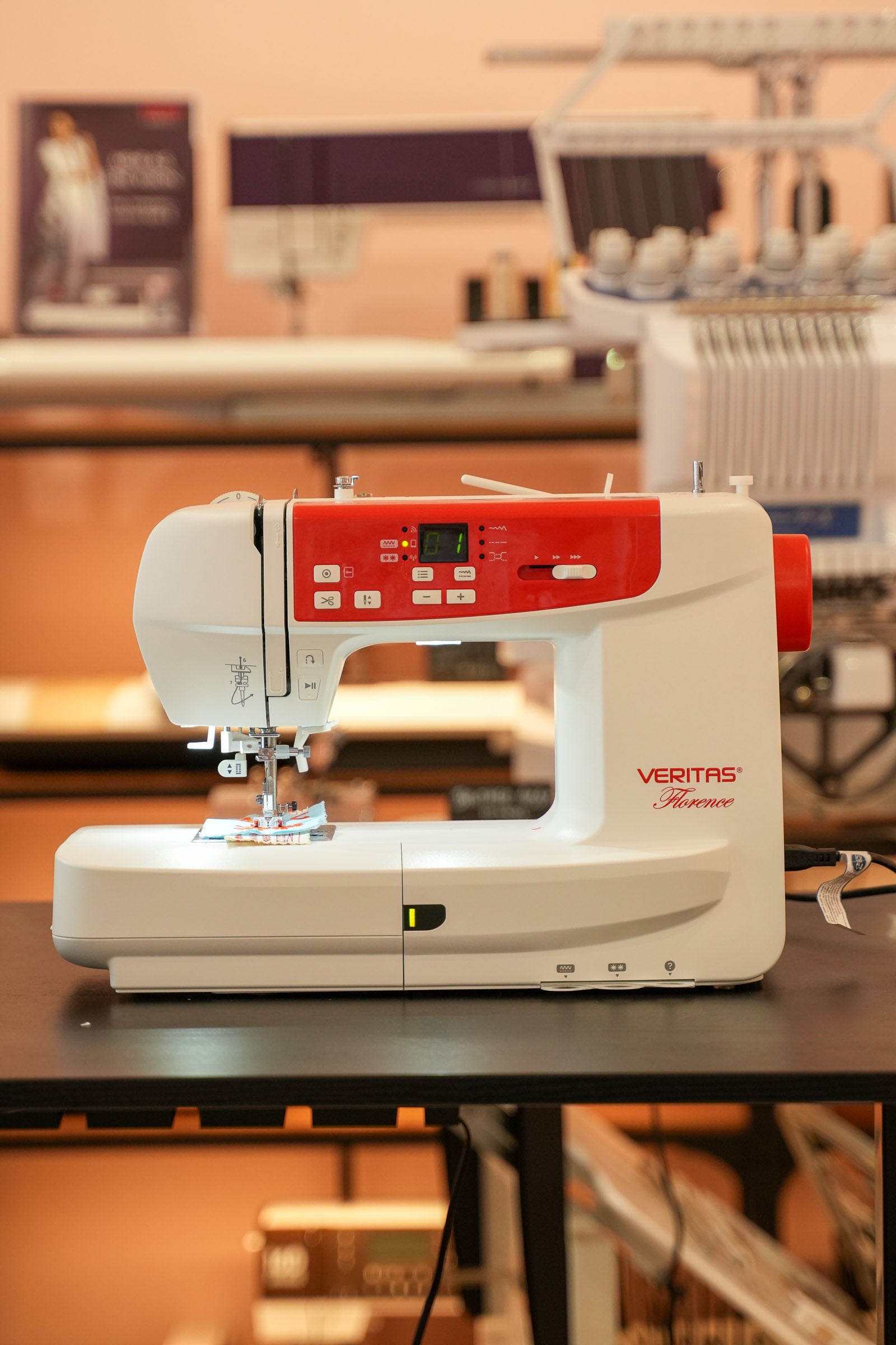 Used sewing and embroidery machines