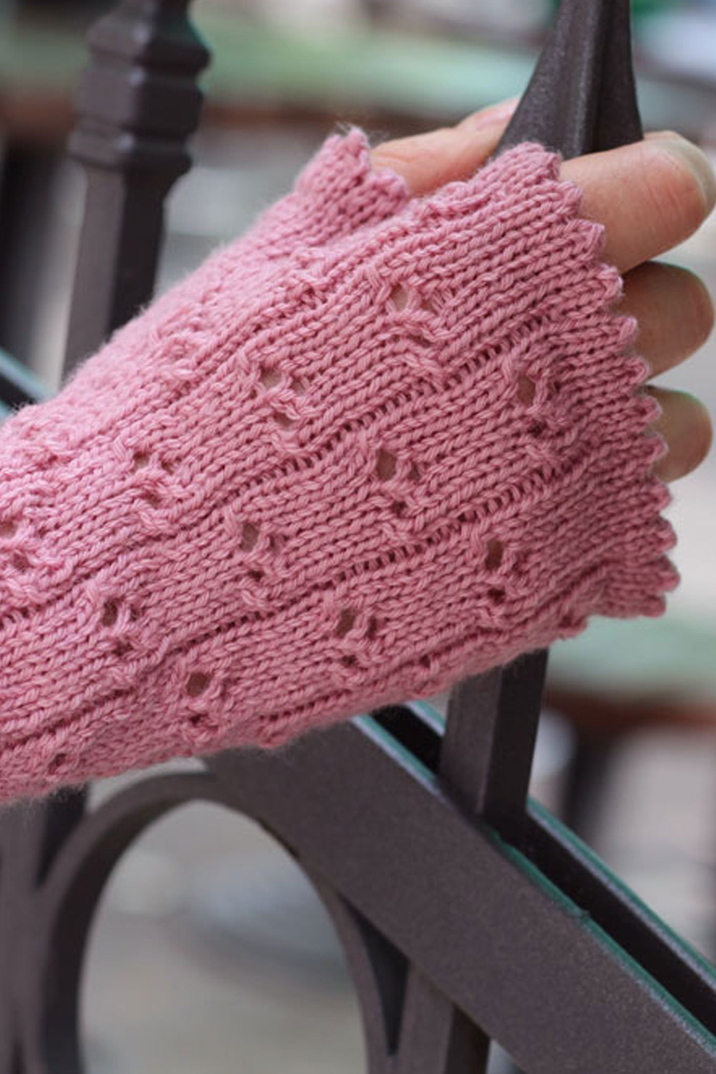 Armstulpen stricken Anleitung als PDF herunterladen