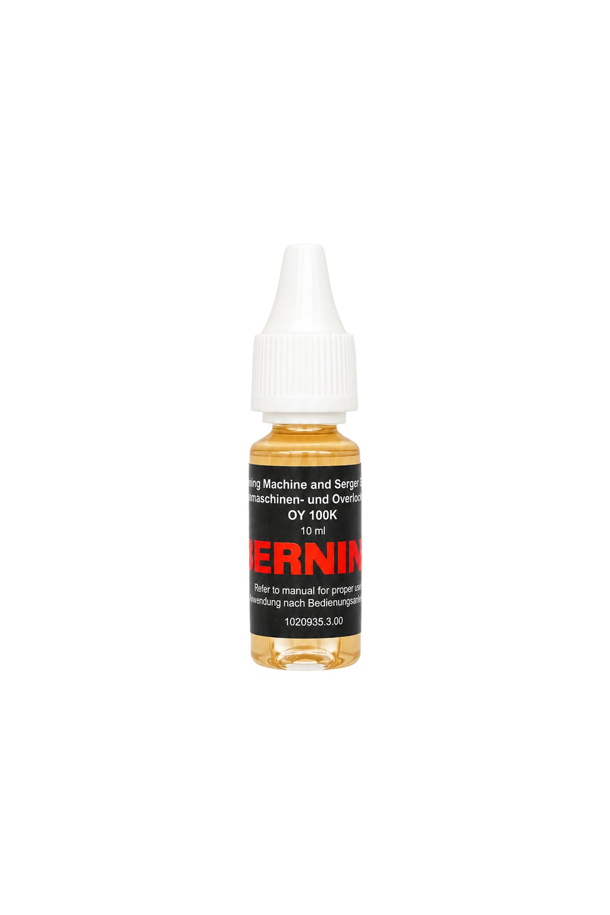 BERNINA Overlocker-Öl 10 ml mit feiner Dosierspitze
