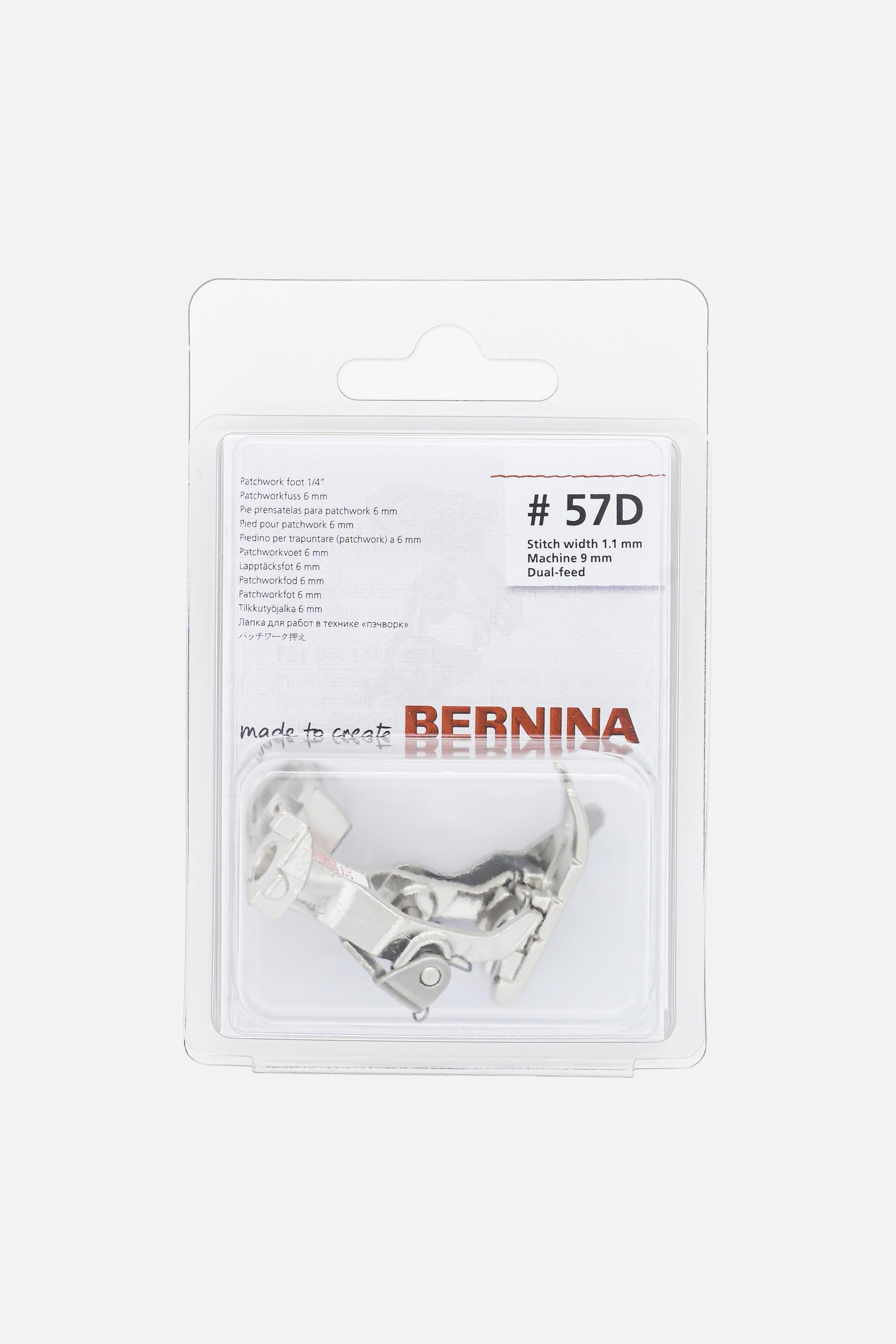 Bernina Patchworkfuß #57D