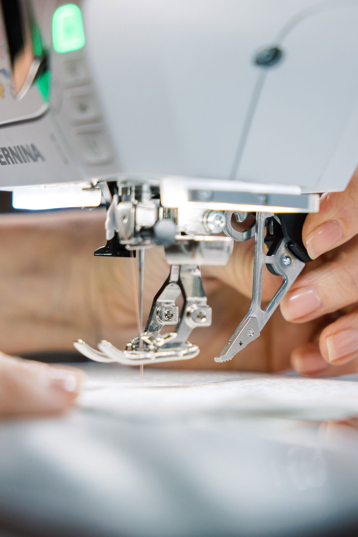 BERNINA 580 LIBERTY Edition Oberstofftransport