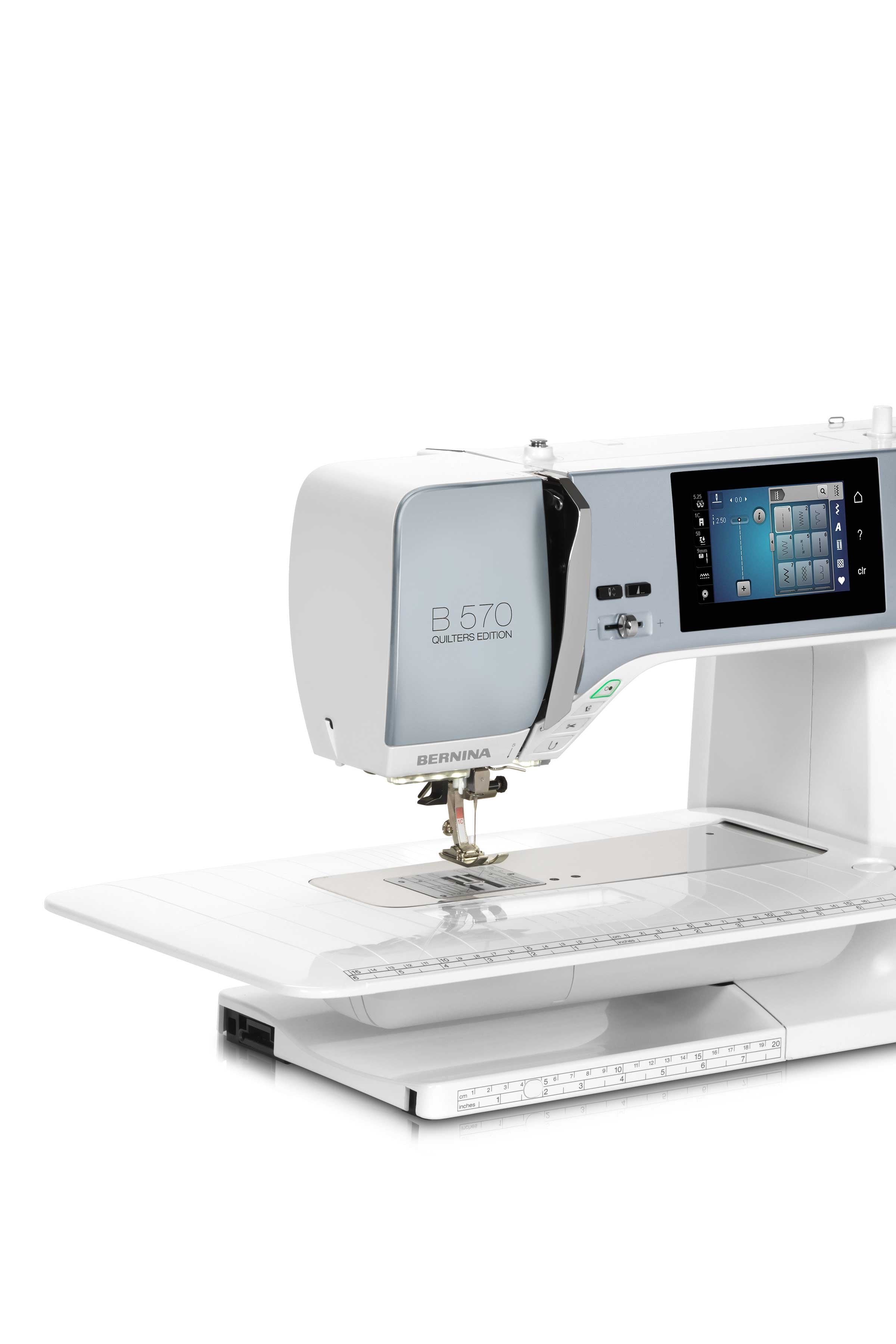 BERNINA B570 QE Nähmaschine mit Anschiebetisch