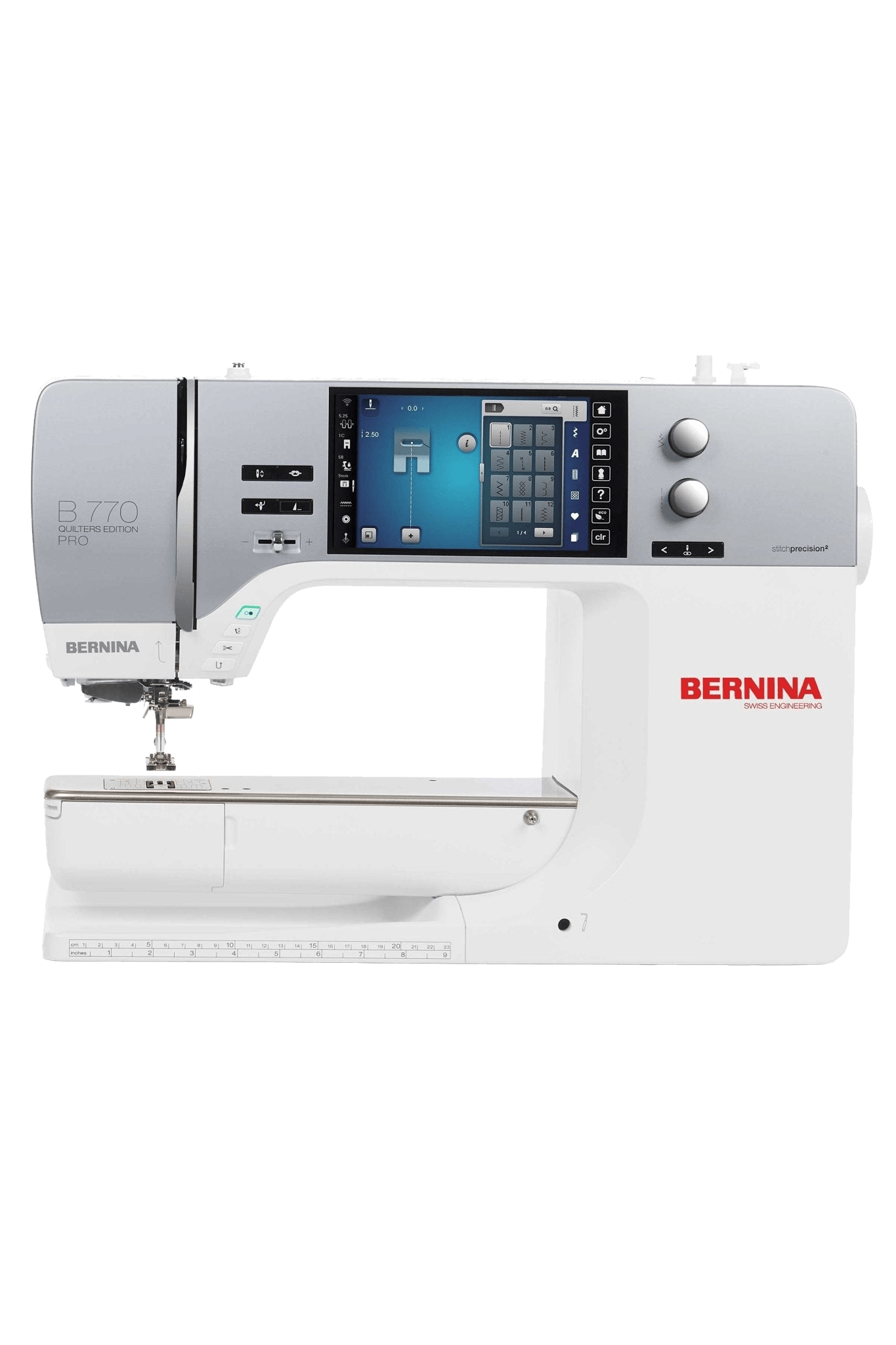 BERNINA B770 QE PRO (inkl. BSR), machine à coudre et à broder en vue produit